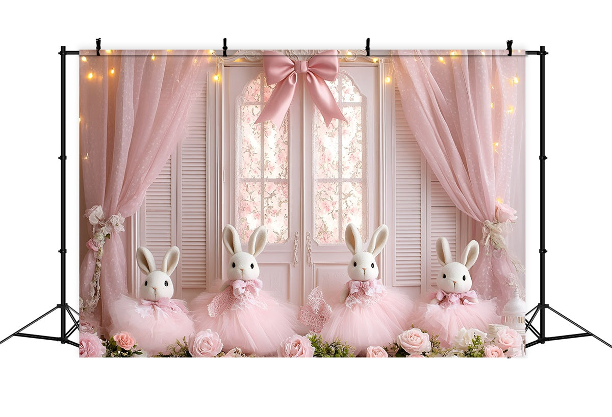 Neugeborenen-Fotoshoot-Hintergrund Rosy Rabbit Prinzessin Hintergrund GQ5-175