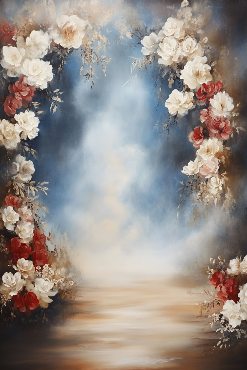 Malerei Backdrops Rose Portal Beste Fotografie Backdrops GQ57-192