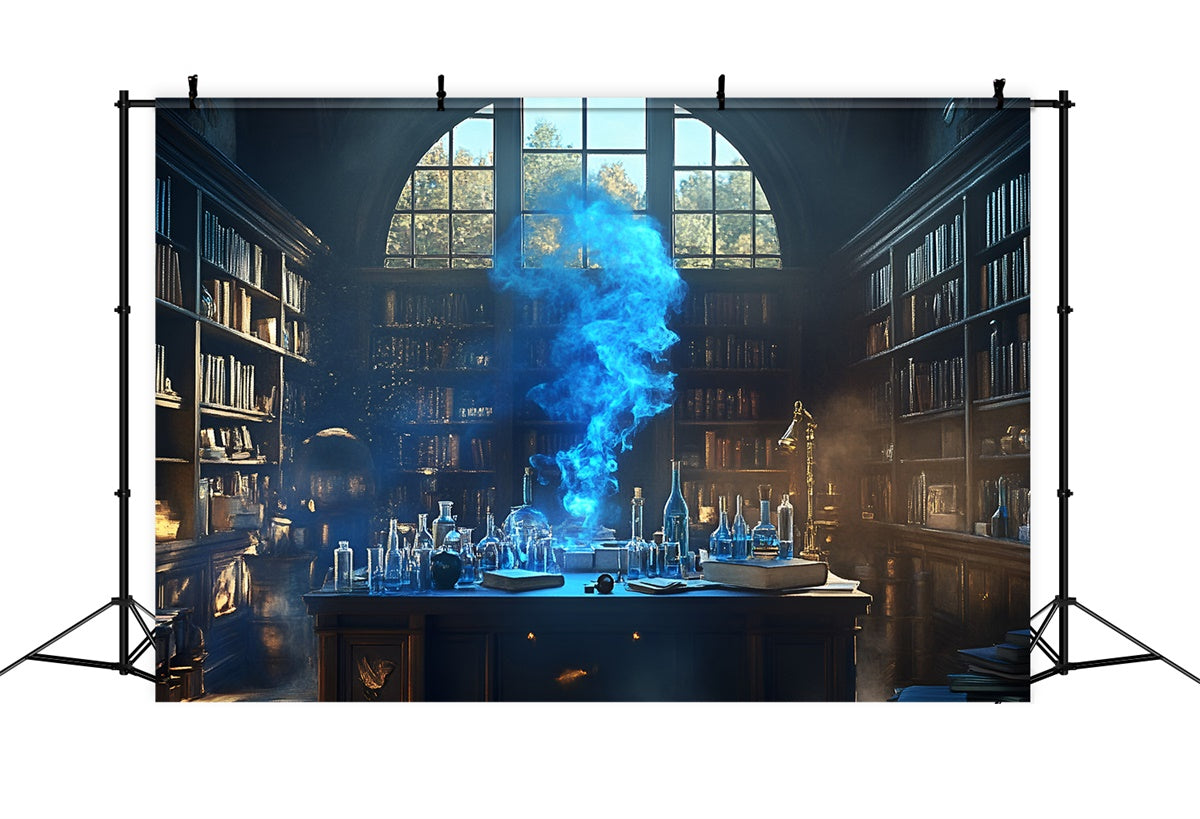 Chemie Backdrop Verzaubertes Wissenschaftslabor Backdrop GQ6-125
