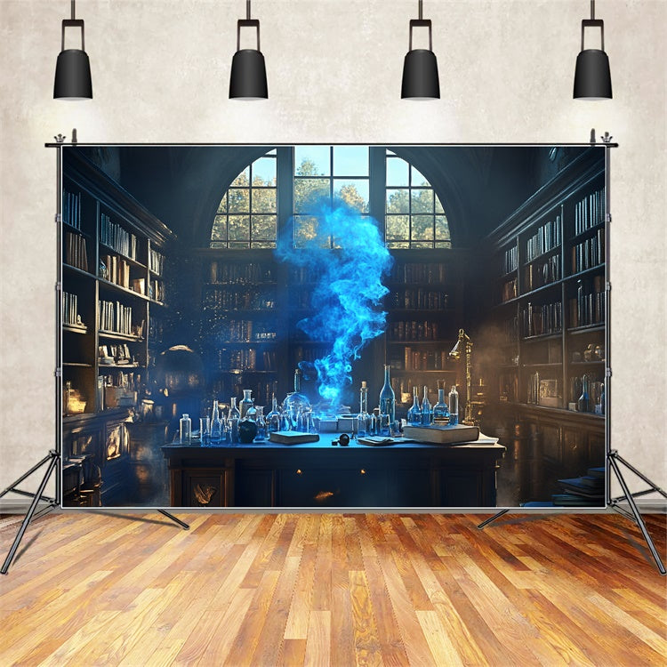 Chemie Backdrop Verzaubertes Wissenschaftslabor Backdrop GQ6-125