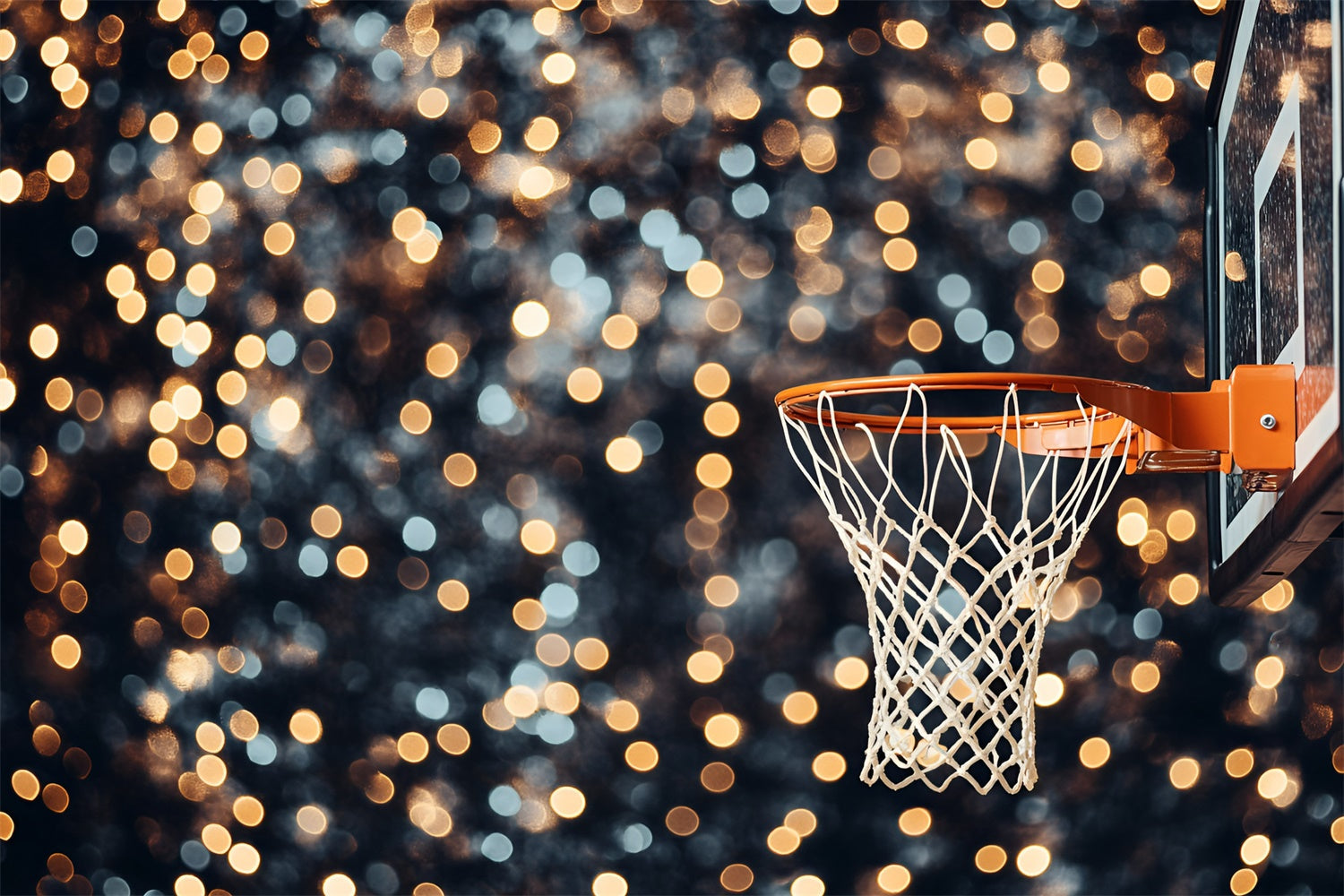 Sport Fotokulissen Starry Hoops Moment Hintergrund GQ6-258