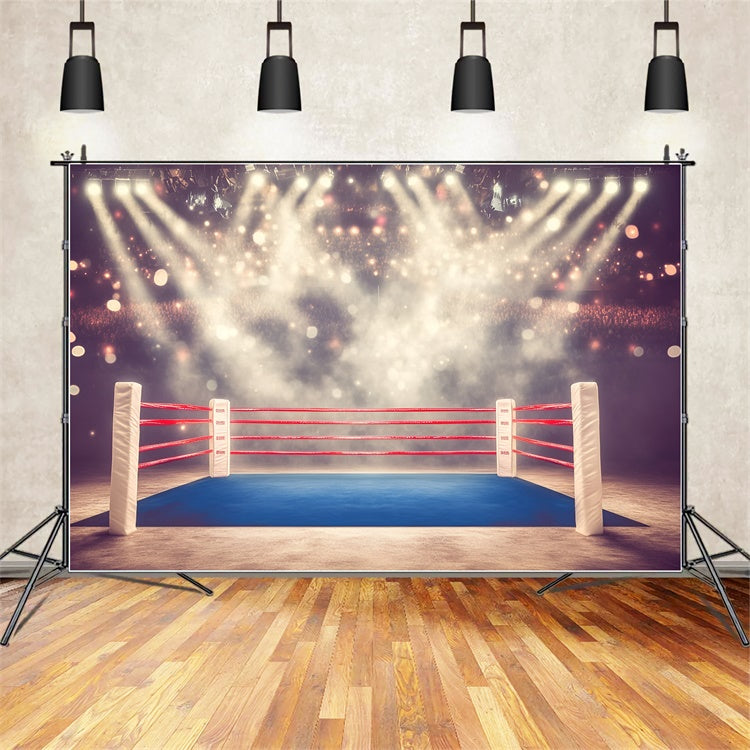 Boxen Backdrop Spotlight Boxen Arena Backdrop GQ6-259