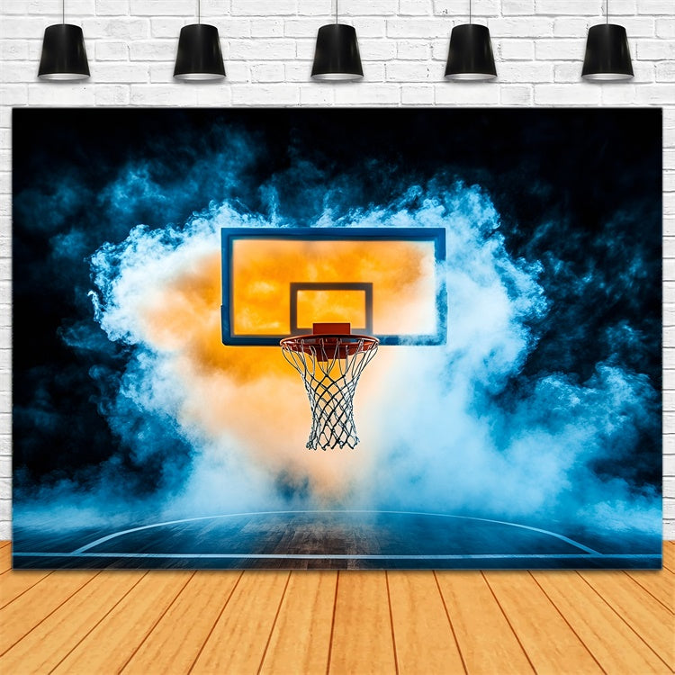 Basketball Backdrops Rauch Gericht Fantasy Backdrop GQ6-273