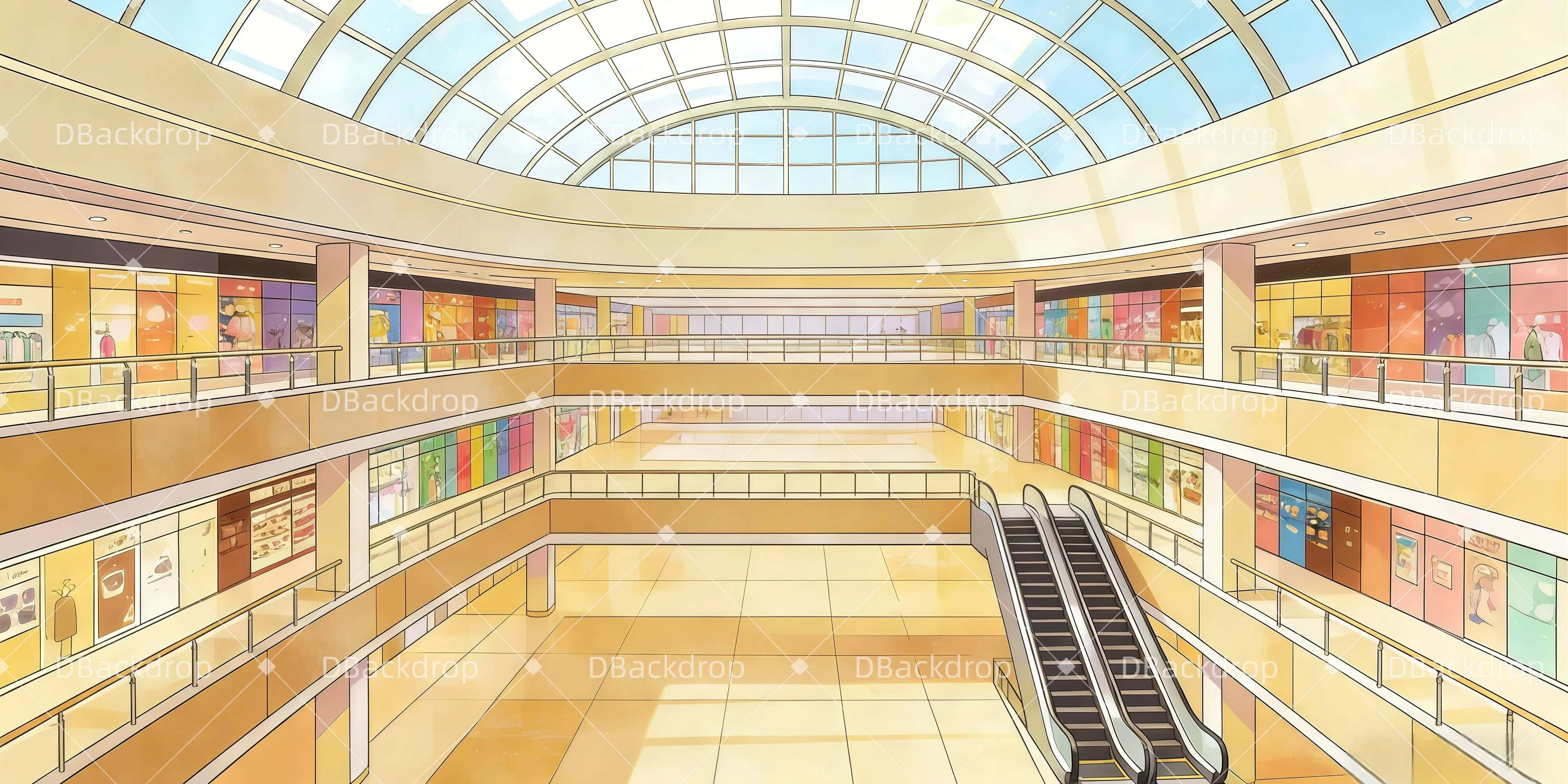 Theater Vorhang bild Einkaufszentrum Backdrop Theater GQ61-T27