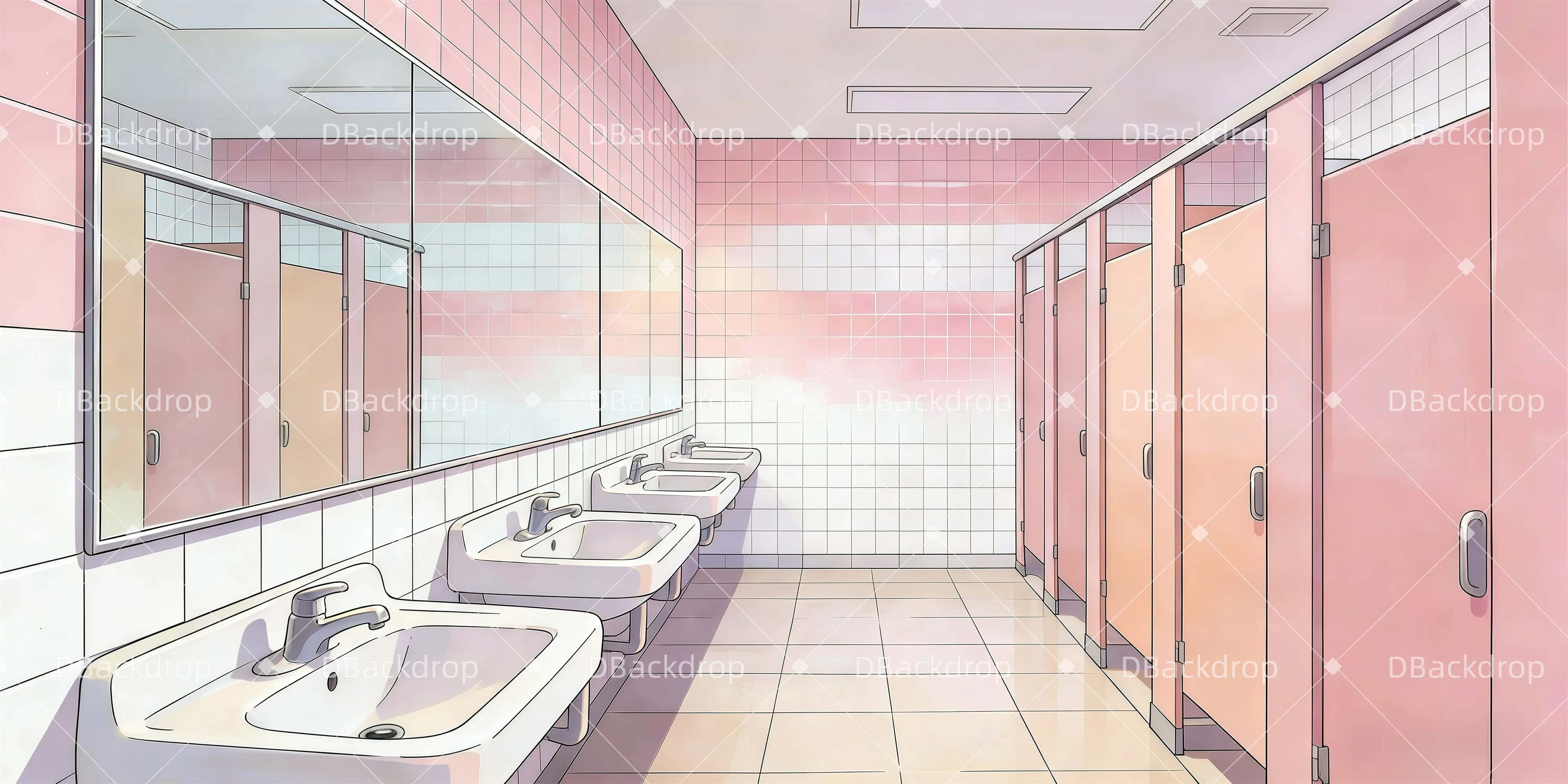 Vorhang Theaterbühne Rosa Badezimmer Theatervorhang stoff GQ61-T28