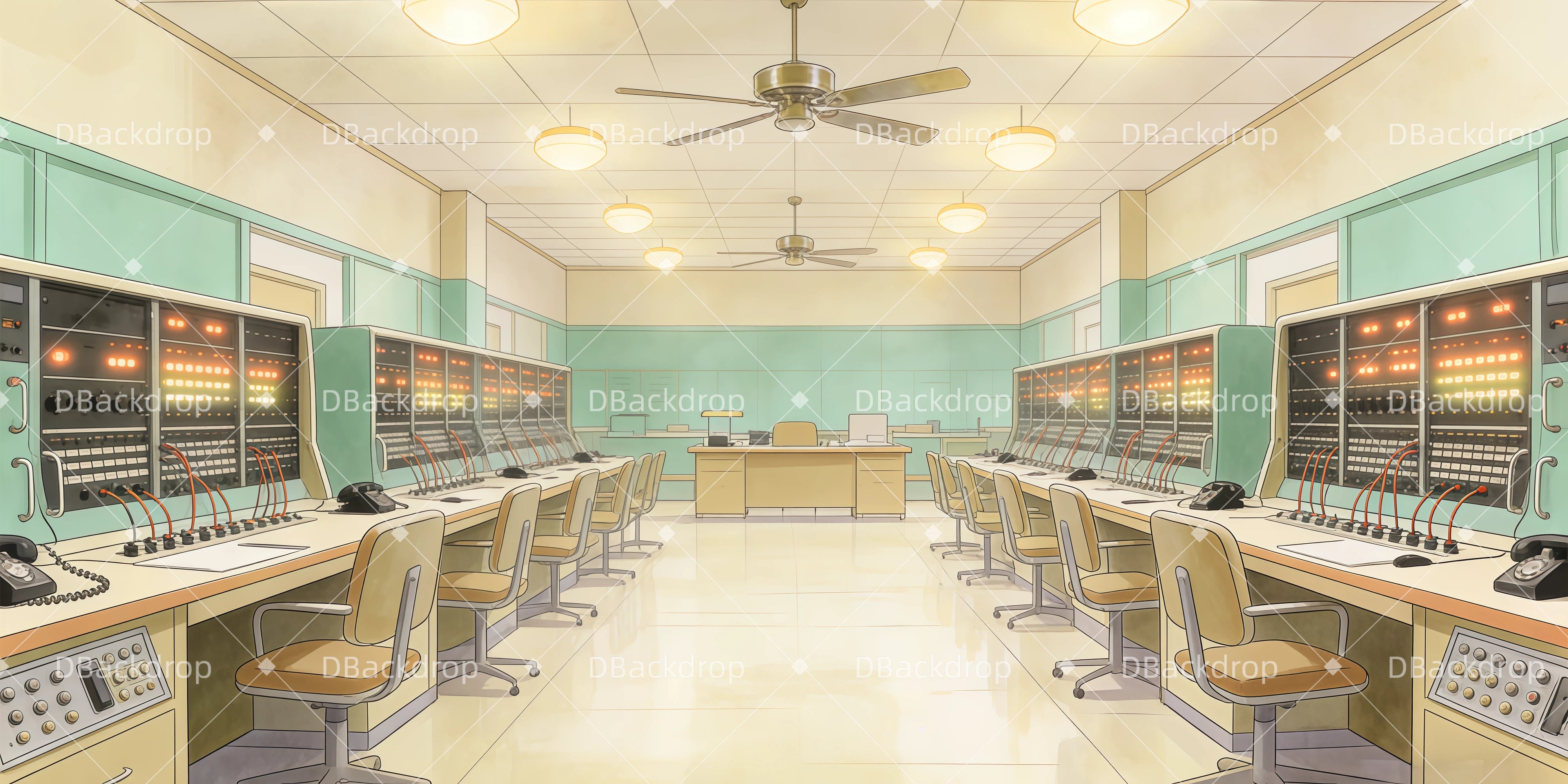 Theater Backdrops Telefonzentrale Backdrops Theater GQ62-T41