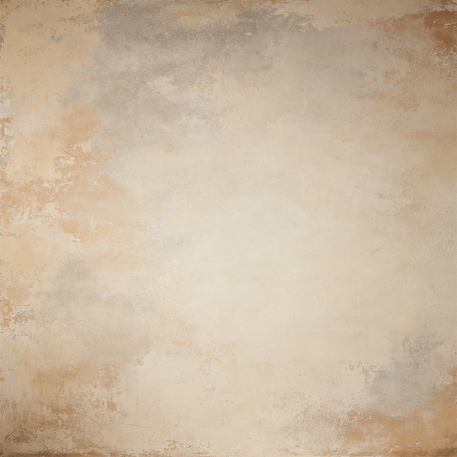 Hintergrund in Kalkwaschoptik warmbeige abgenutzte Stuckstruktur Porträthintergründe GQ64-31