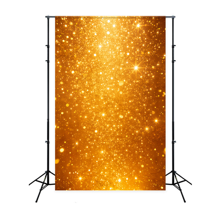 Weihnachts-Bokeh-Hintergrund Goldener Glitzer-Lichtblitz Weihnachts-Wandhintergründe GQ69-36