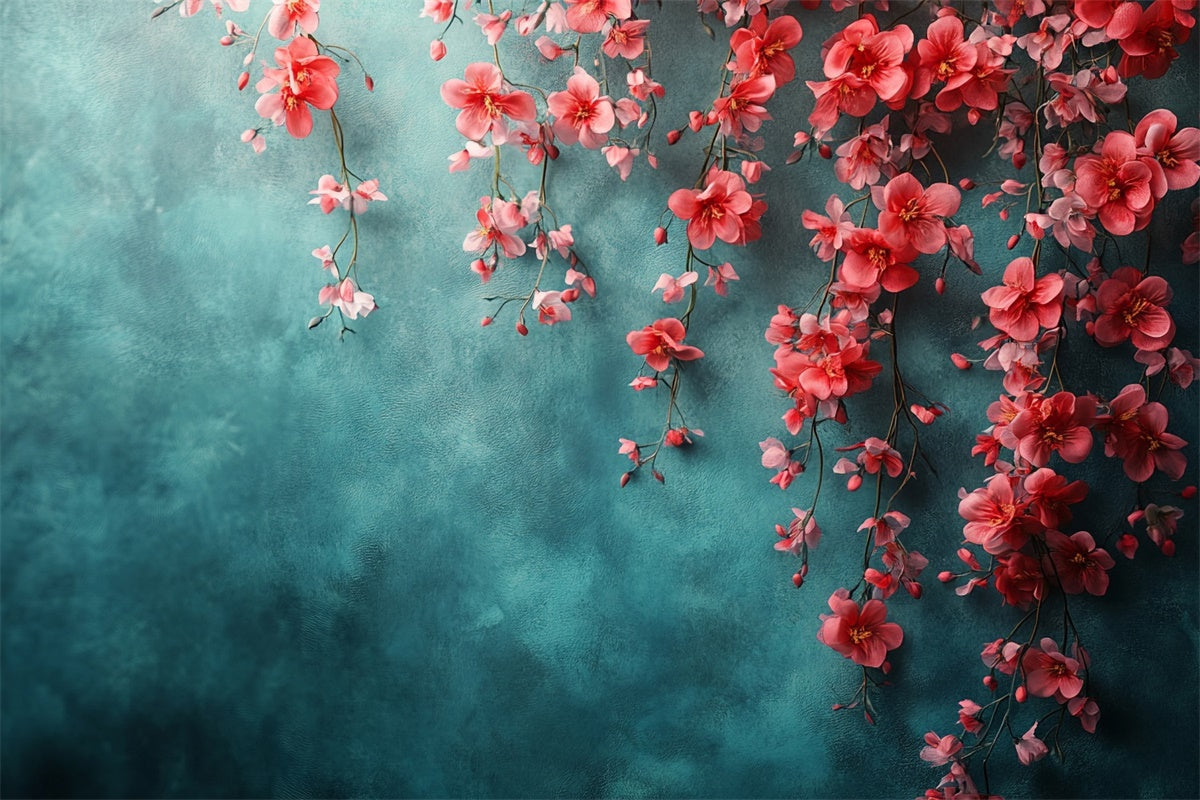 Fine Art Fotografie Backdrop Elegante Hängende Florale Kulisse GTY-91