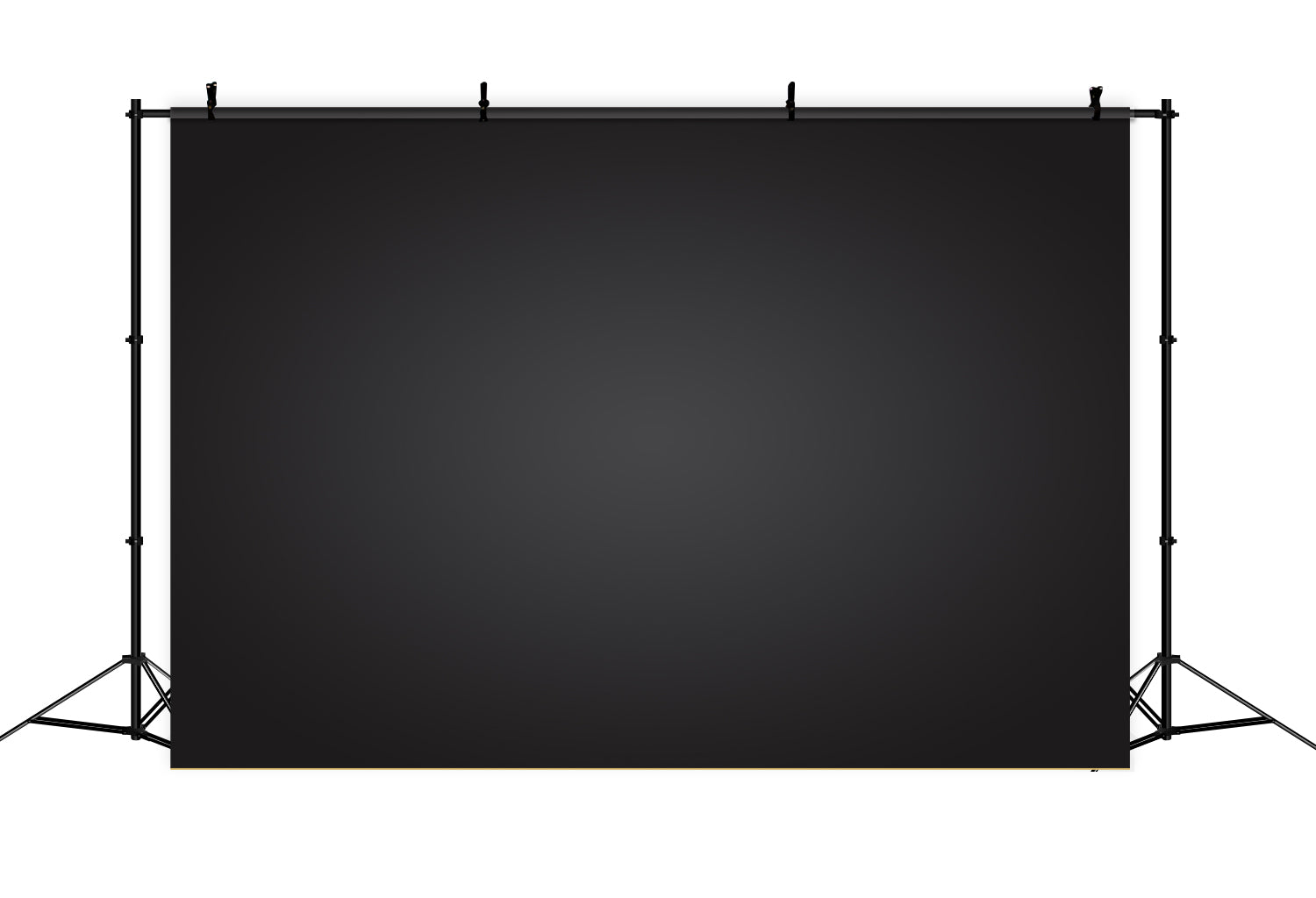 Schwarzer Fotohintergrund Twilight Noir Gradient Backdrop GTY2-165