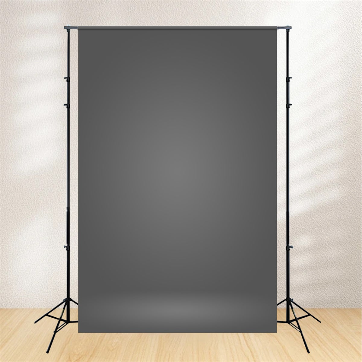 Grauer Hintergrund mit Farbverlauf Aschgrau Studiohintergrund GTY3-322