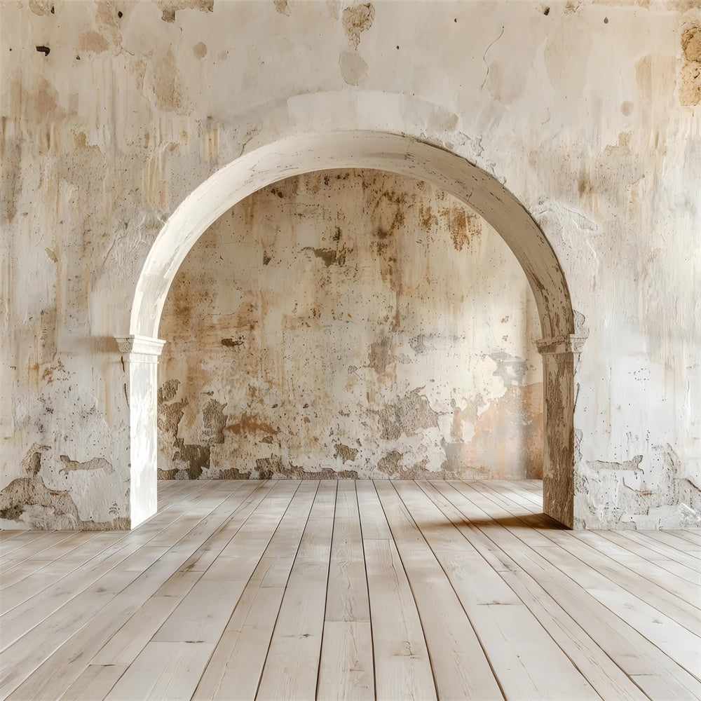 Haustierfotografie Backdrops Alte Mauer Rustikaler Bogen Backdrop LXX1-256