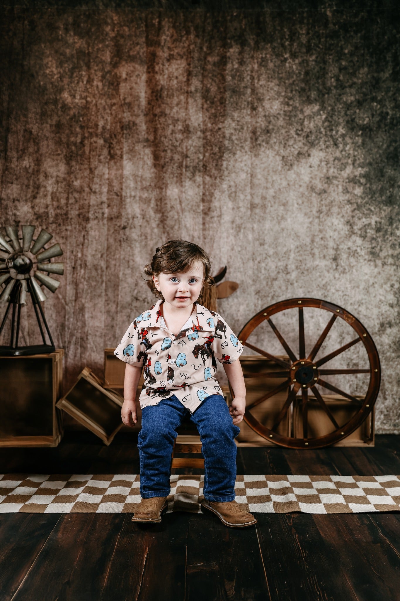Fotografie Backdrop Textur Beige Rustic Floor Backdrop LXX1-422