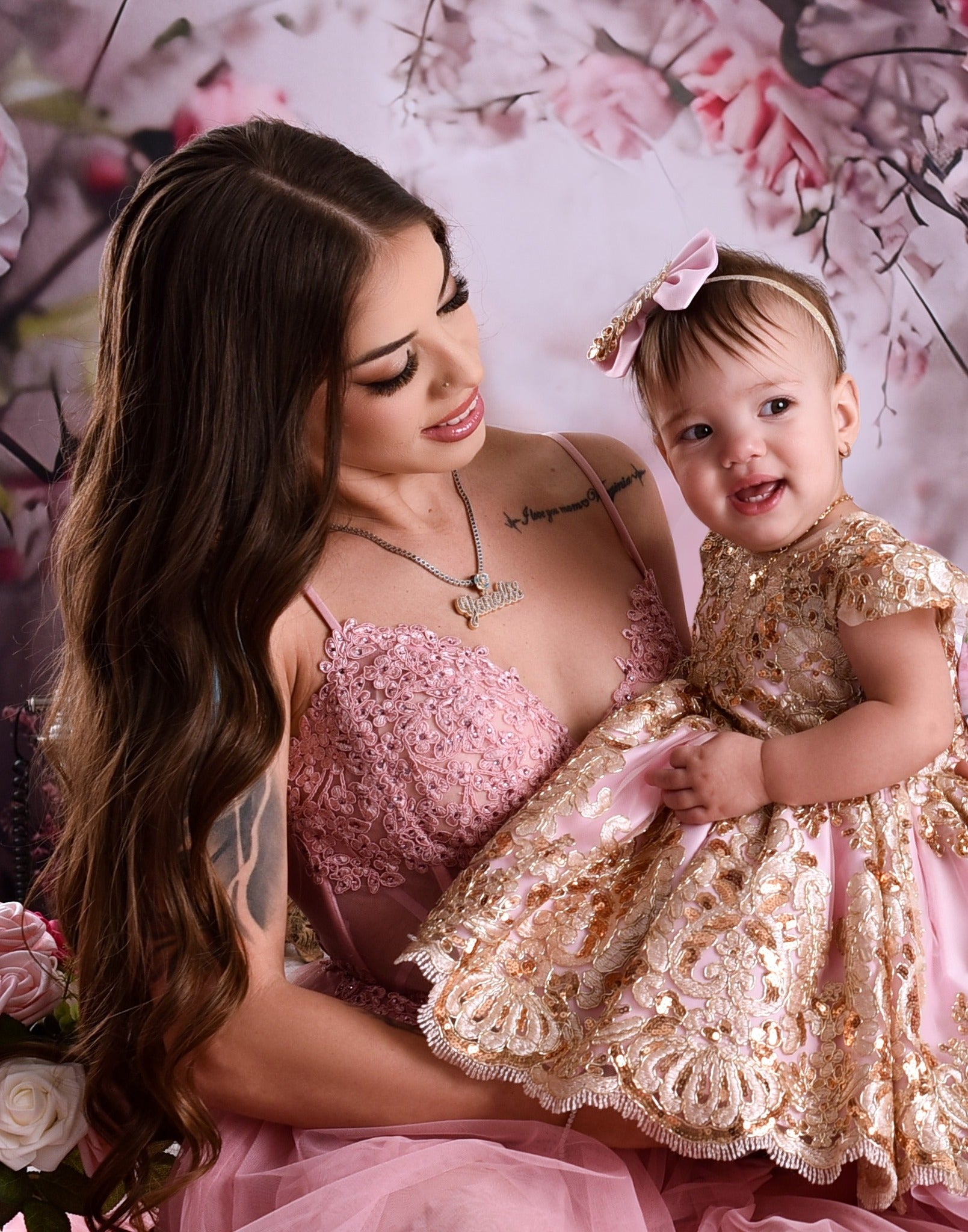 Frühling Fotohintergrund Soft Blush Rose Misty Backdrop LXX2-50