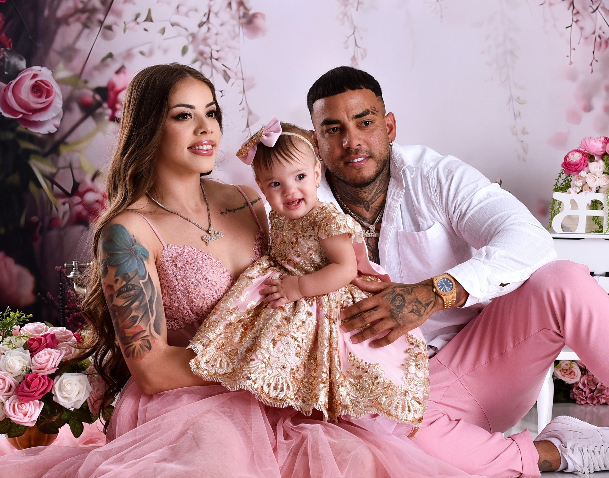 Frühling Fotohintergrund Soft Blush Rose Misty Backdrop LXX2-50
