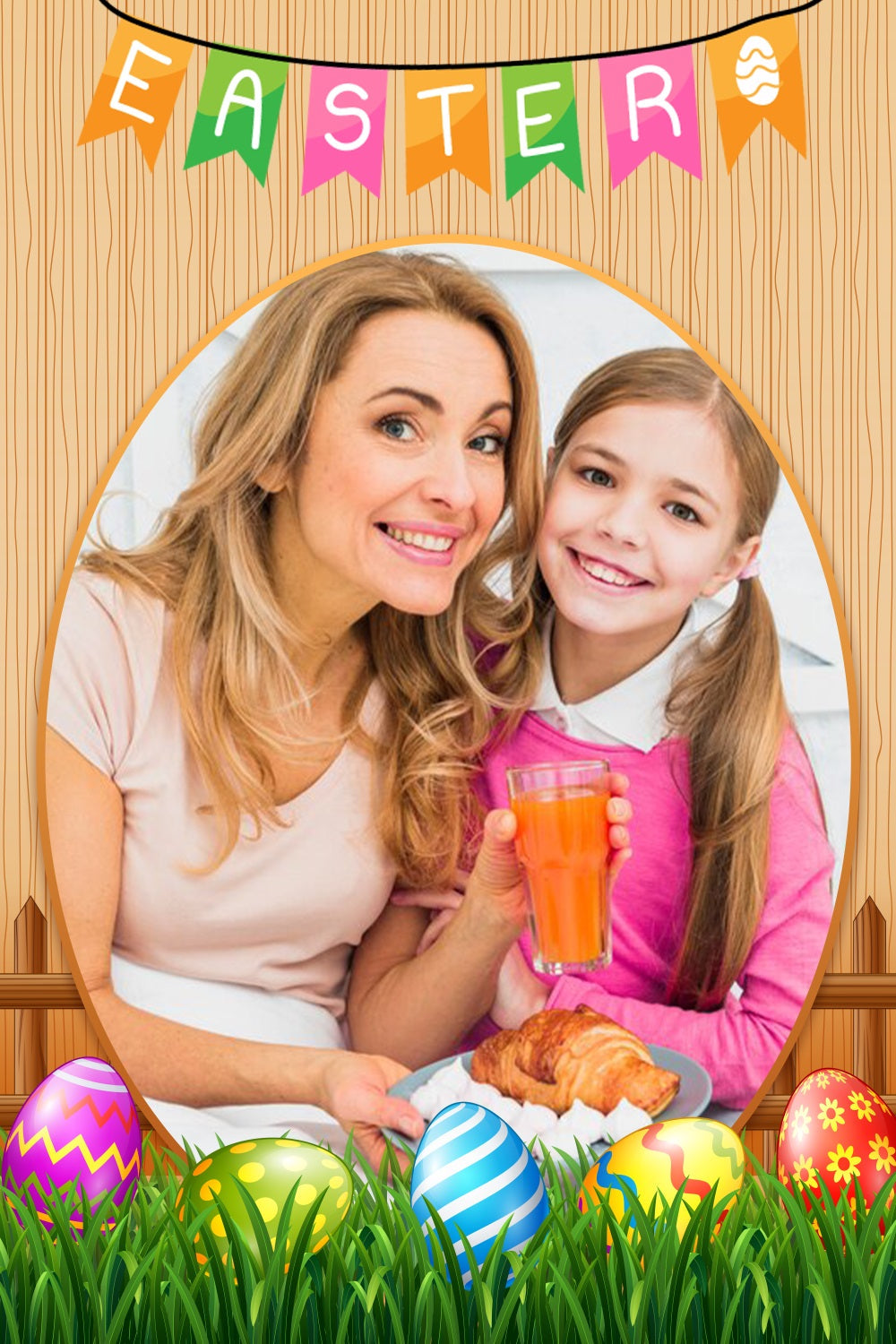 Ostern Fotokulissen Familienfeier Individueller Hintergrund LXX3-101