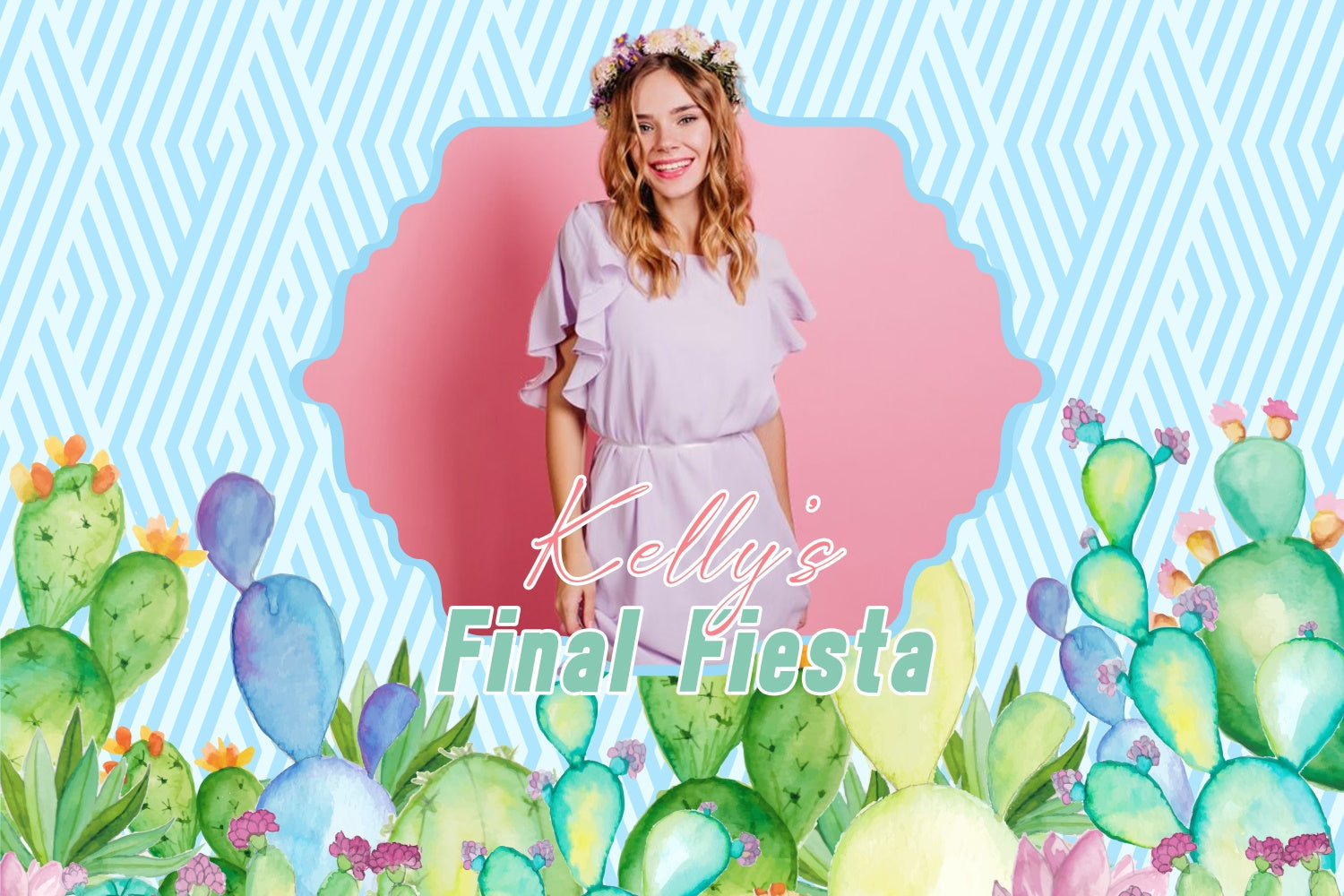 Custom Wedding Backdrops Tropical Bunte Sukkulenten Hintergrund LXX4-131