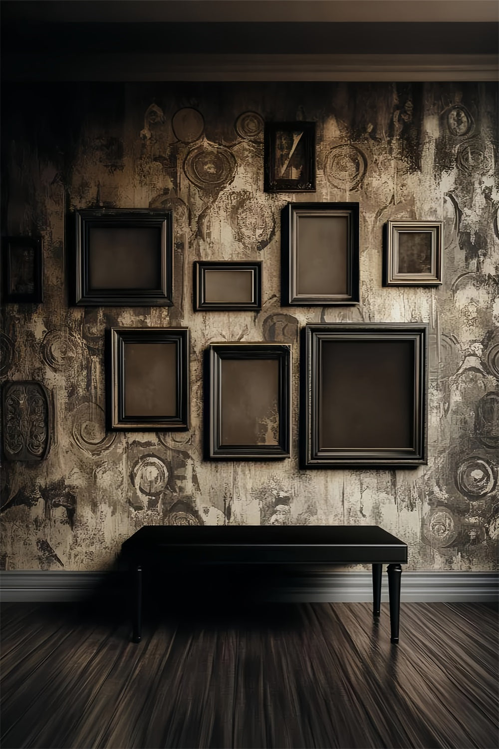 Viktorianischer Hintergrund Antiker Rahmen Wandgalerie Viktorianischer Fotohintergrund LXX510-128