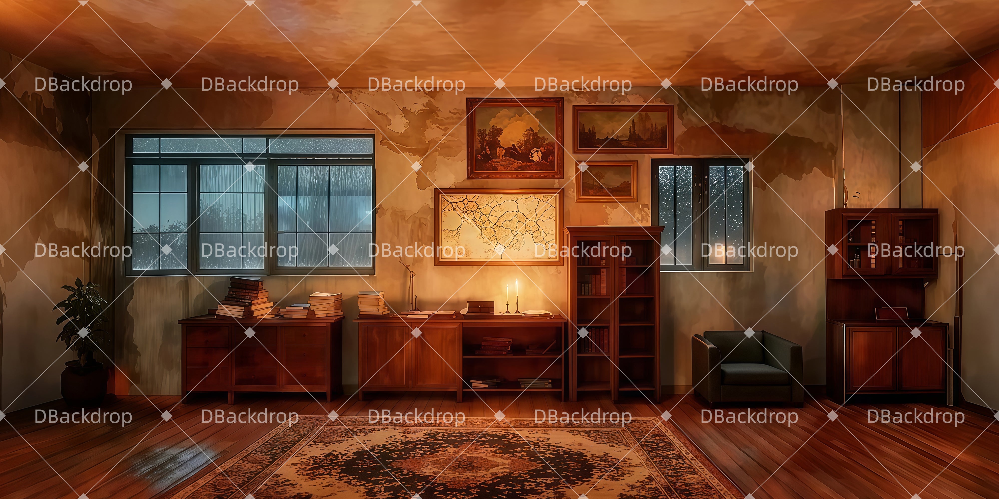 Bühne Theater Vorhang Scrooges Zählhaus Backdrops Theater LXX511-T114