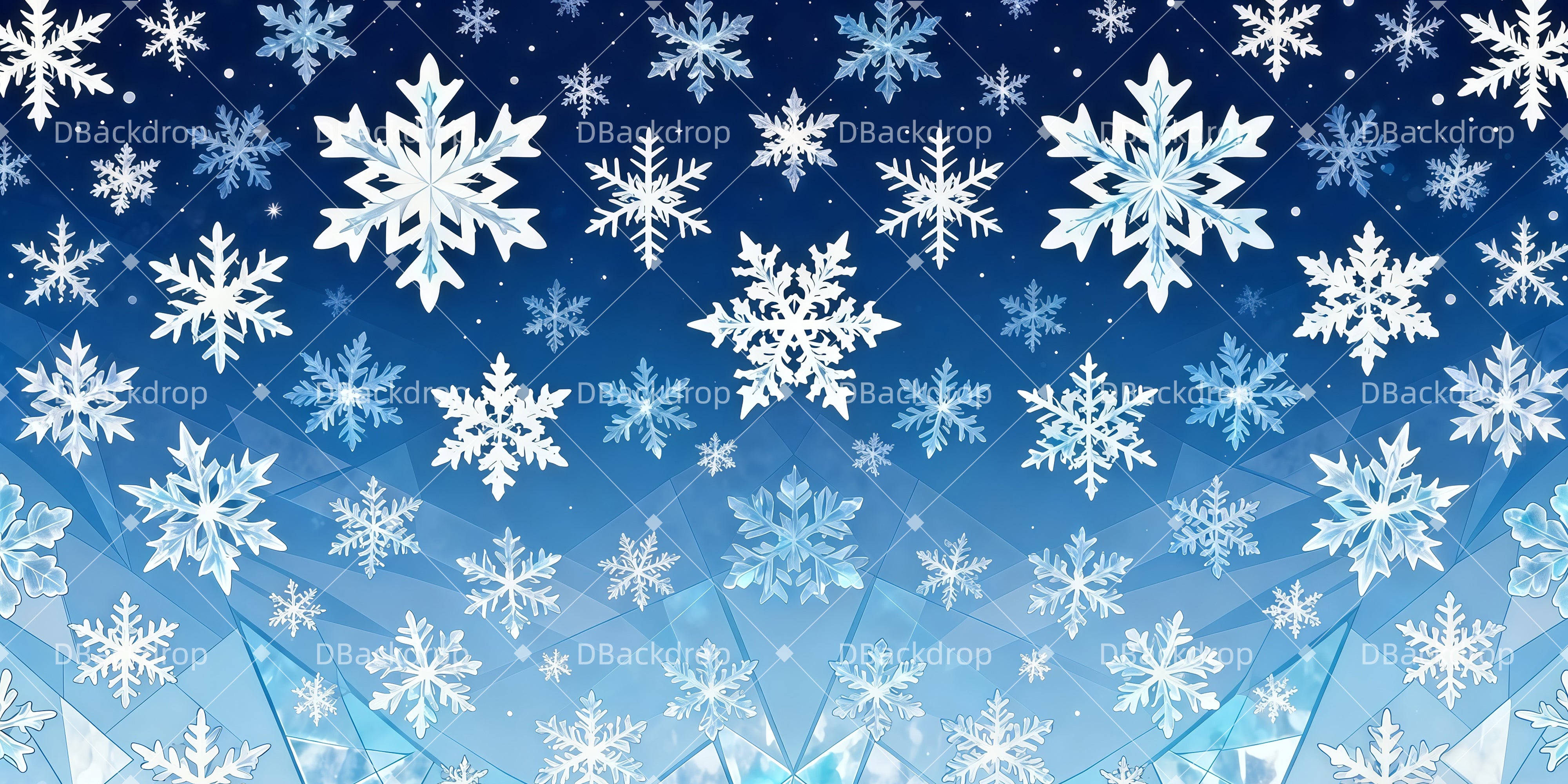 Theater Vorhang bild Die gefrorenen Schneeflocken Backdrop Theater LXX511-T140