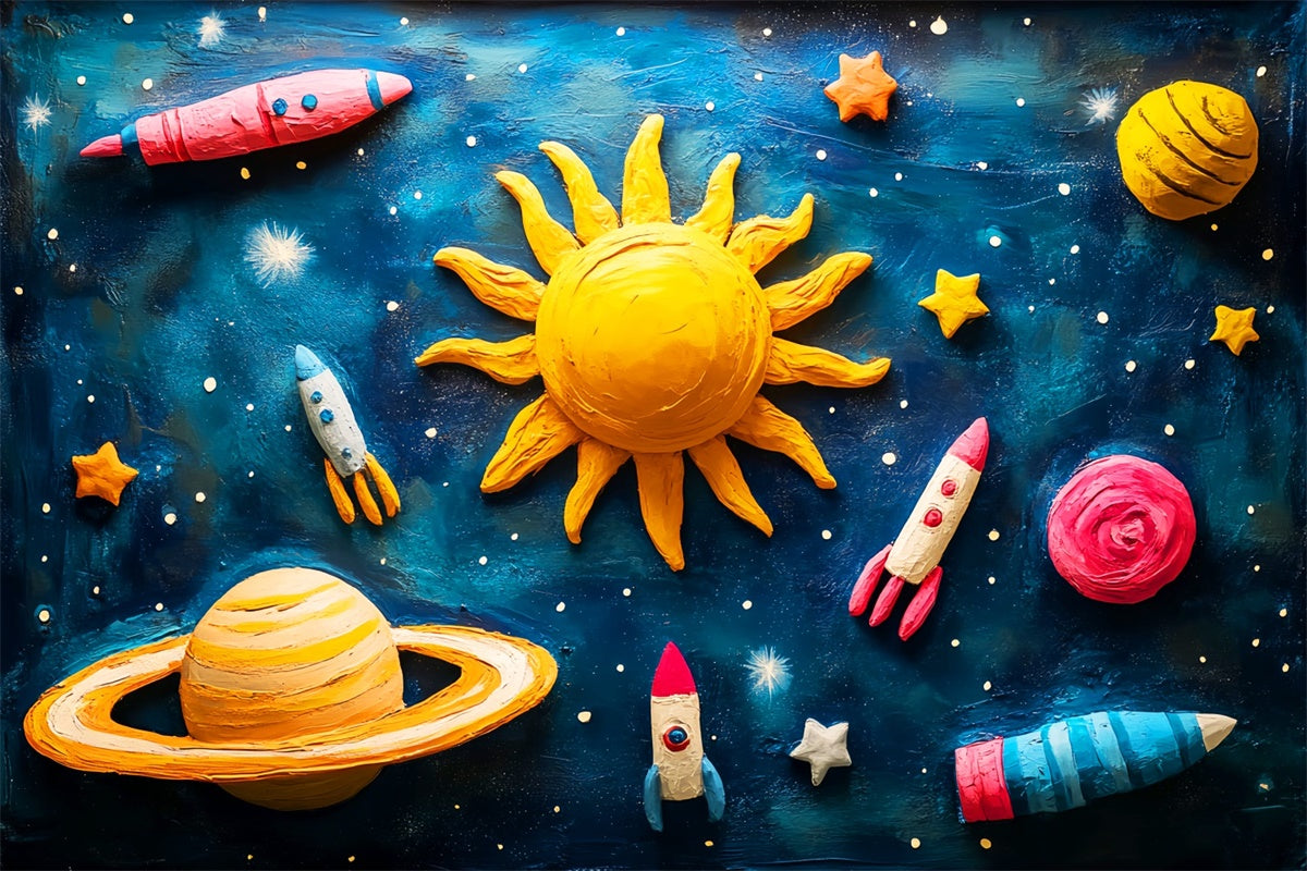 Back To School Fotokulisse Lehm Kunst Universum Kulisse LXX57-26
