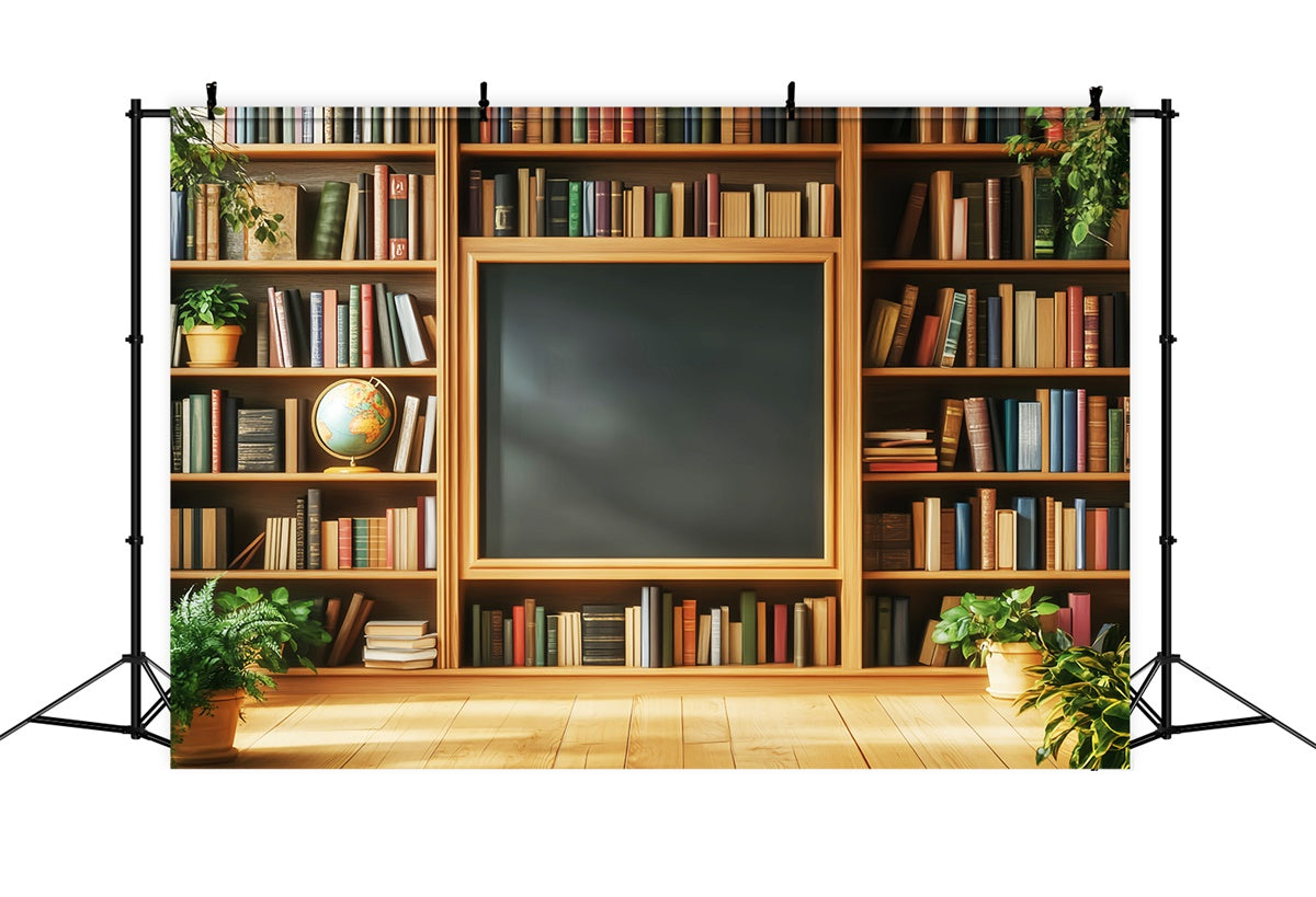 Schule Fotohintergrund Klassisches Buch Nook Hintergrund LXX57-41