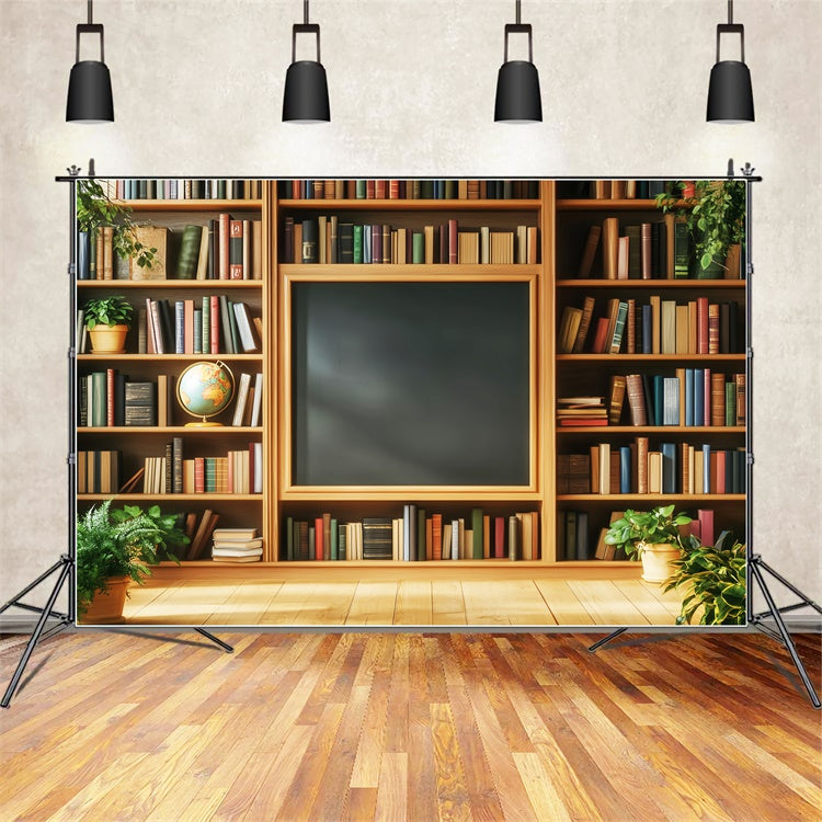 Schule Fotohintergrund Klassisches Buch Nook Hintergrund LXX57-41