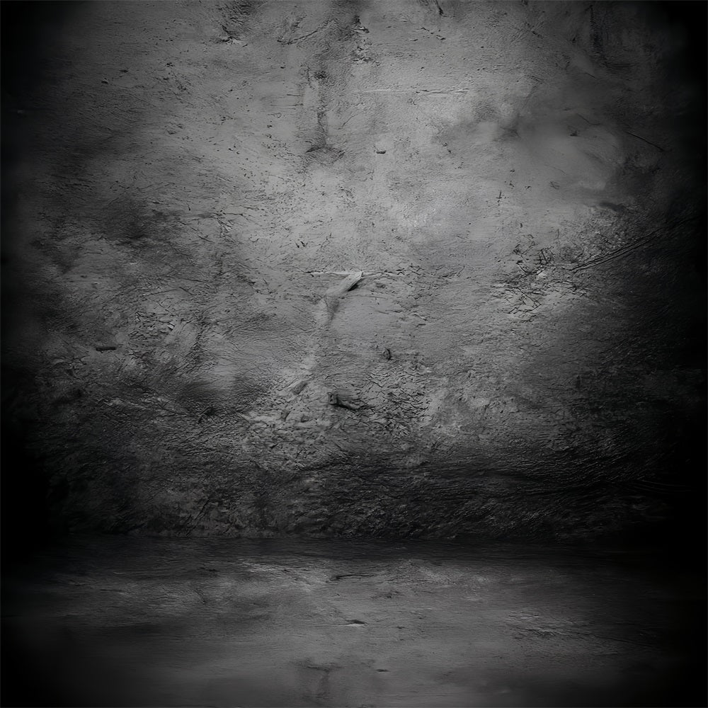 Beton-Fotohintergrund Dunkle Betontextur Wand Professioneller Porträt-Fotohintergrund LXX59-419