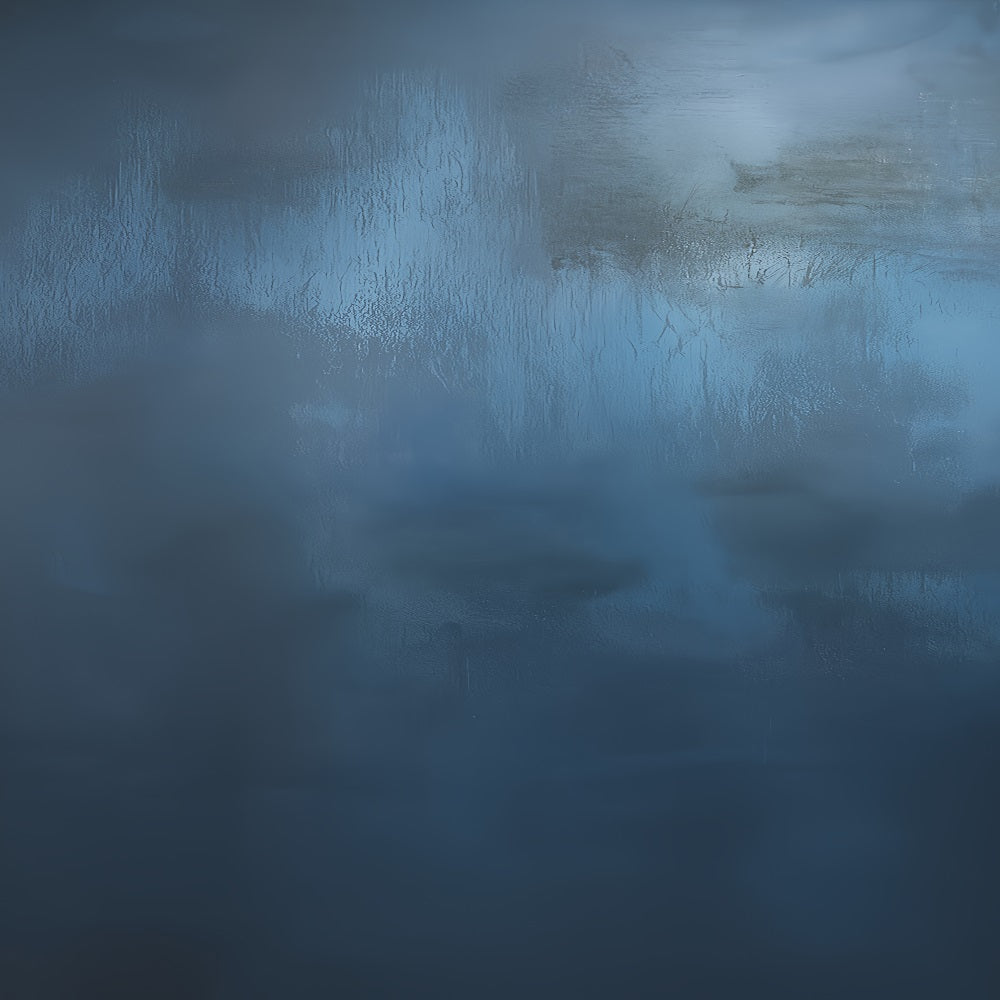 Blauer Porträt-Fotohintergrund Stimmungsvoller blauer abstrakter Textur-Porträt-Fotohintergrund LXX59-420