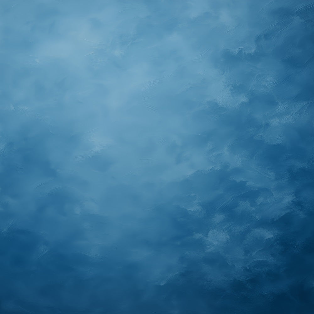 Blauer Porträtfotohintergrund Ruhige blaue Nebelstruktur Studio-Porträtfotohintergrund LXX59-434