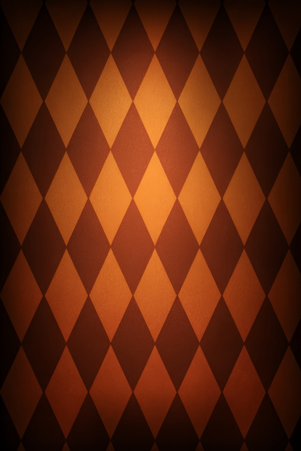 Professioneller Porträt-Fotohintergrund Bernsteinfarbenes Rautenmuster Textur Porträt-Studiohintergründe LXX59-439