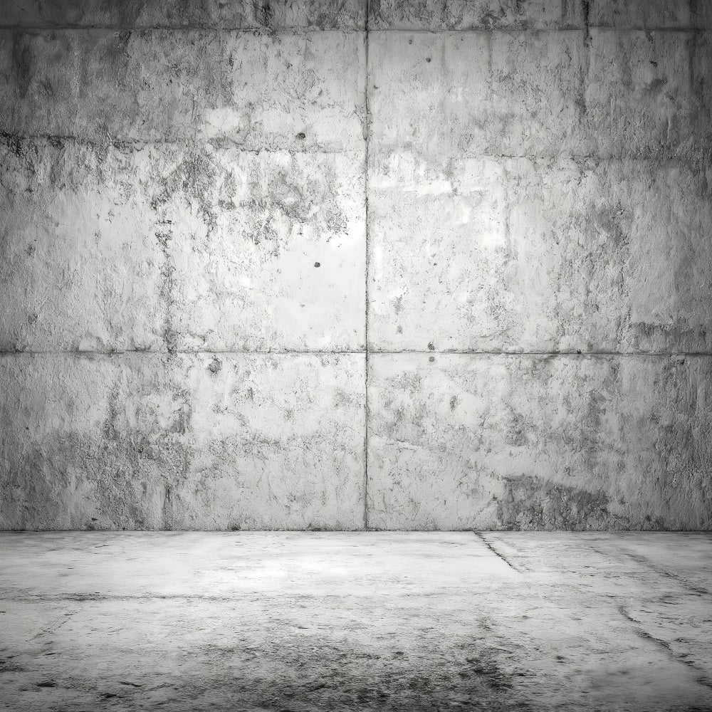 Beton-Fotohintergrund Gealterte industrielle Betonstruktur Familienporträt-Fotohintergrund LXX59-454