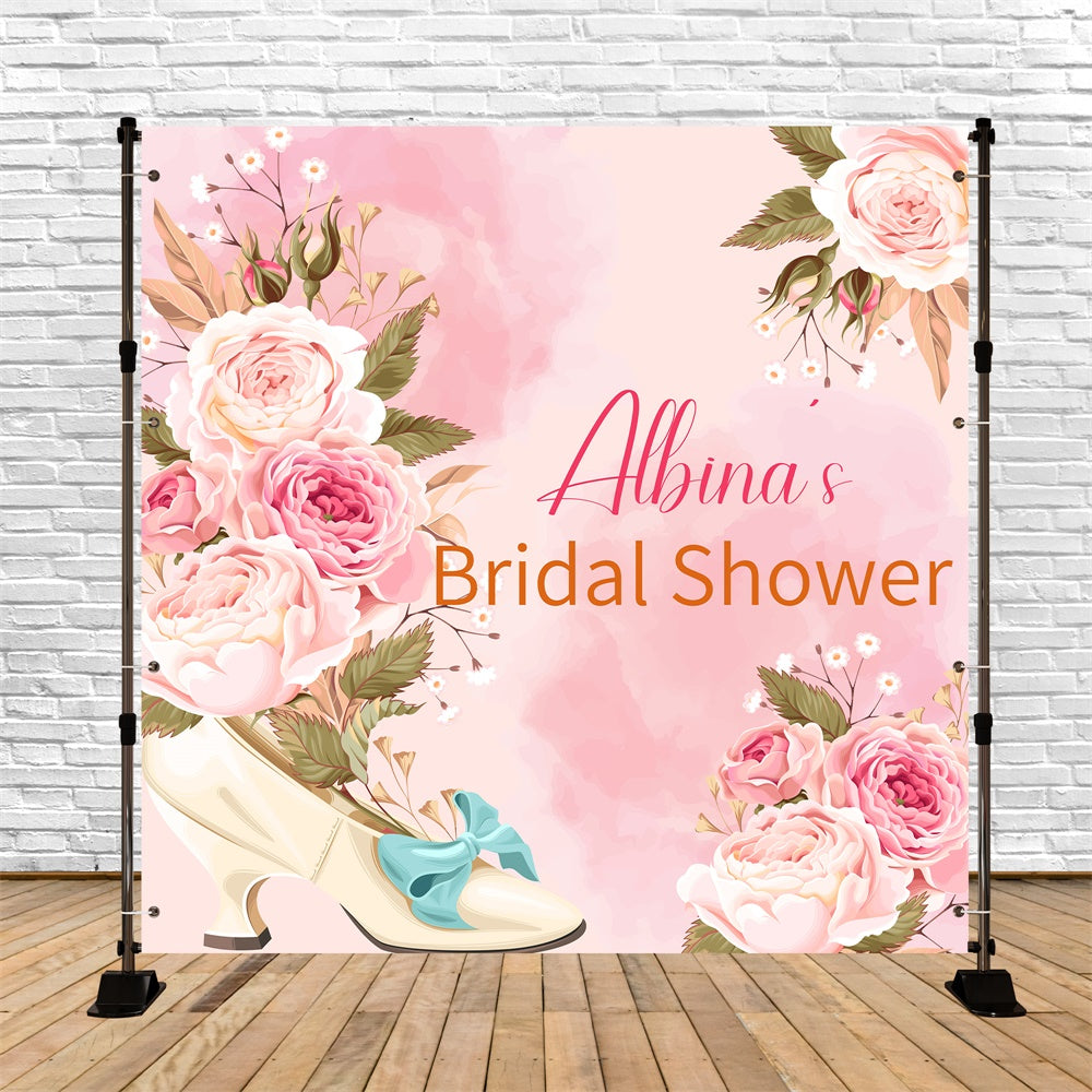 Brautschau-Hintergrund Vintage Rose Romance Individuell gestalteter Hintergrund LXX6-109