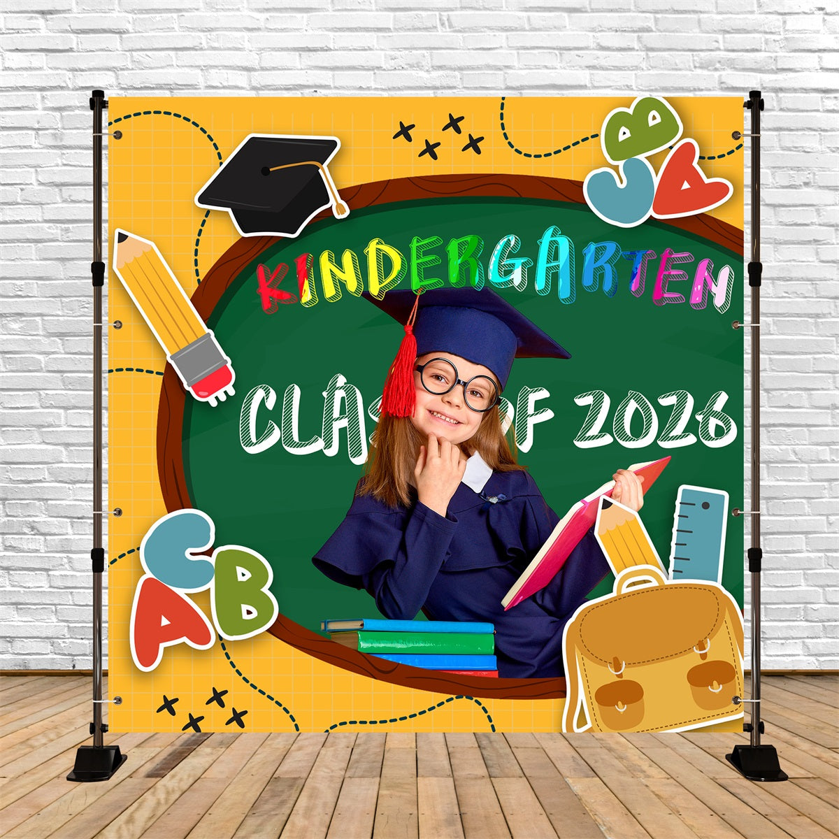 Backdrop Graduation Schule Werkzeuge Personalisierte Party Graduation Backdrop LXX6-207