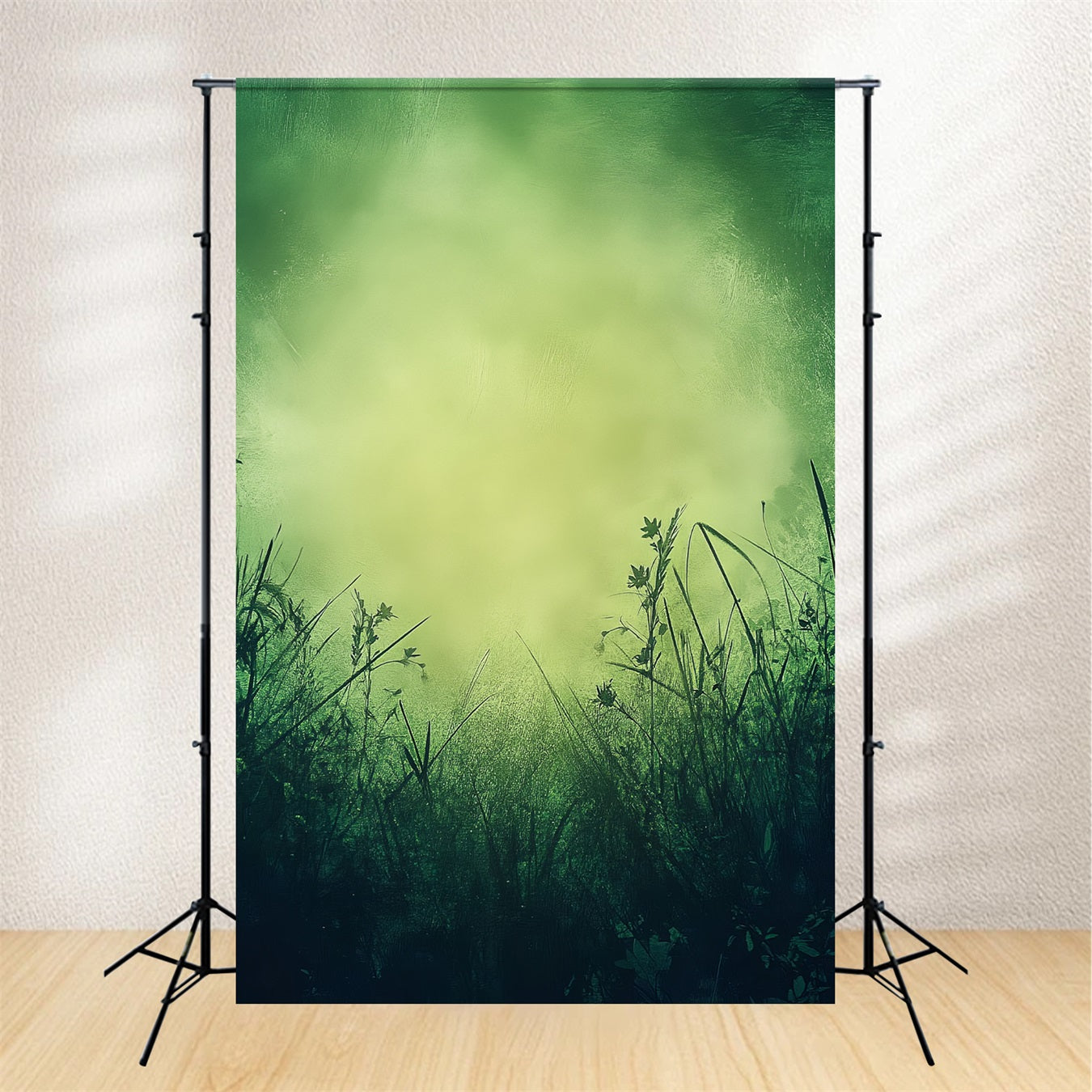 Foto-Porträt-Hintergrund Verdant Meadow Glow Mist Studio-Porträt-Hintergründe LXX61-11