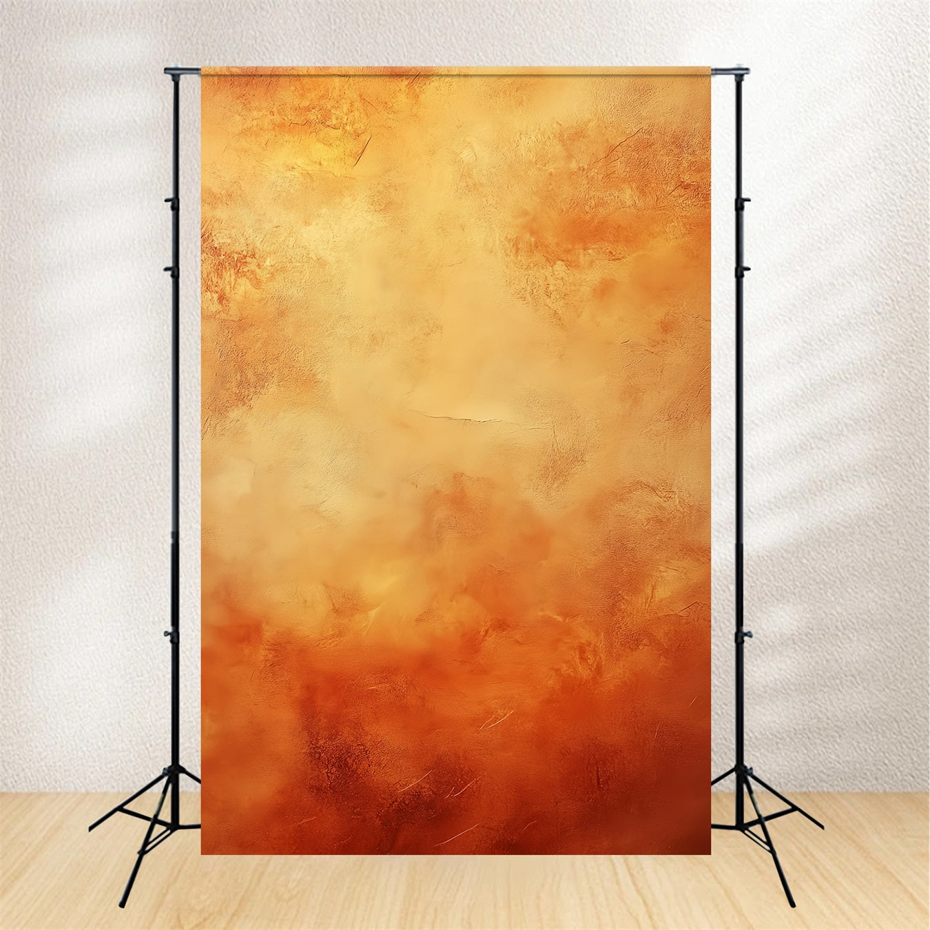 Professionelle Porträt-Hintergründe Golden Amber Wash Textur Schulporträt-Hintergrund LXX61-20