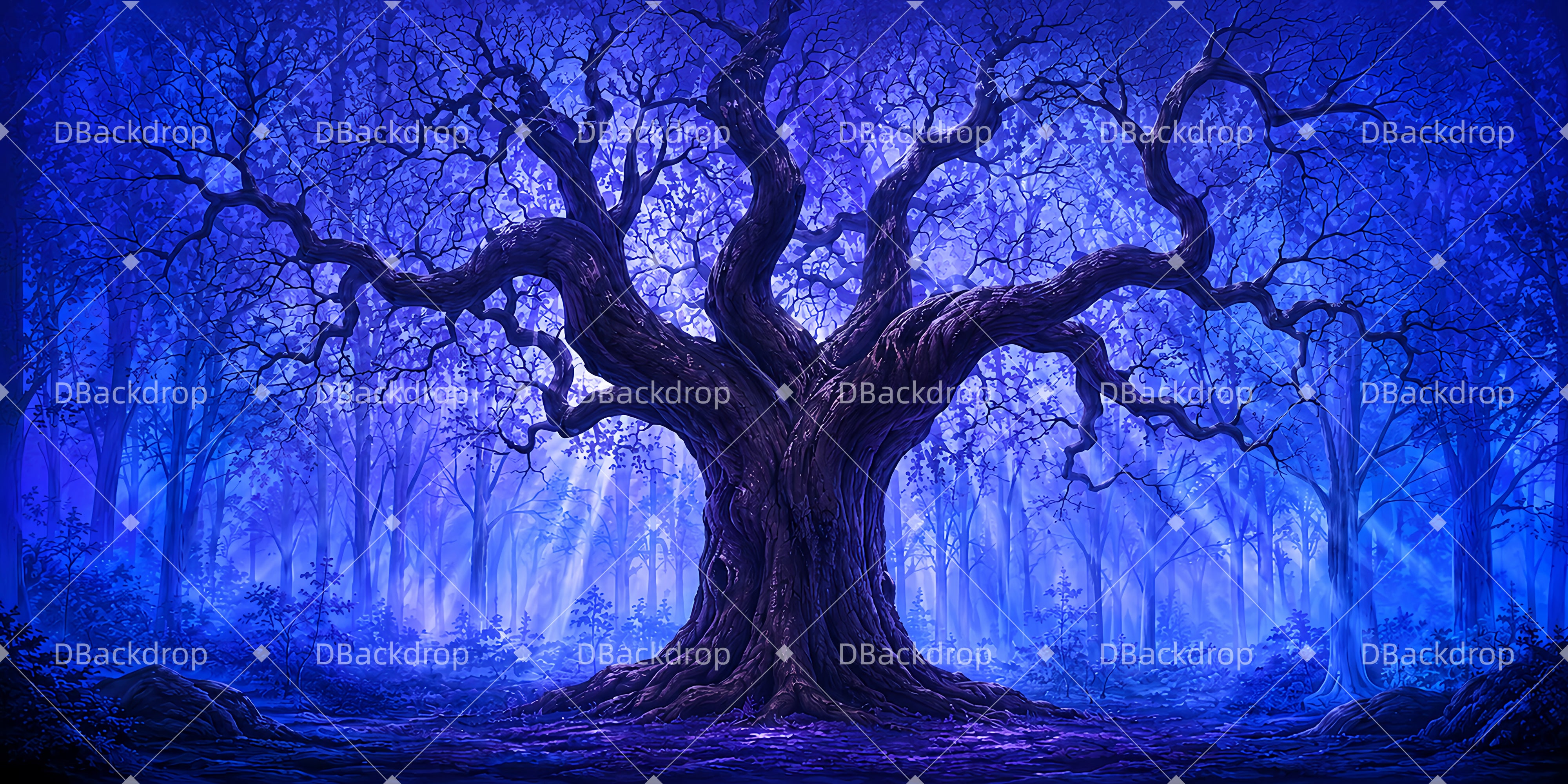 Professionelle Bühnenhintergründe Verzauberter Pfirsichbaum LXX65-T40