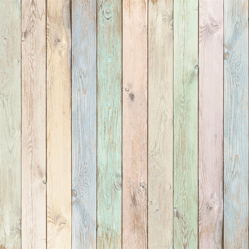 Ostern Multi-Color Holzplatte Backdrop M1-16