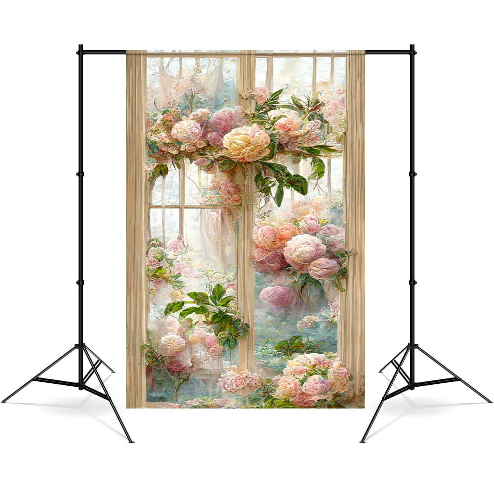 Ölgemälde Blumen Fine Art Hintergrund M5-148
