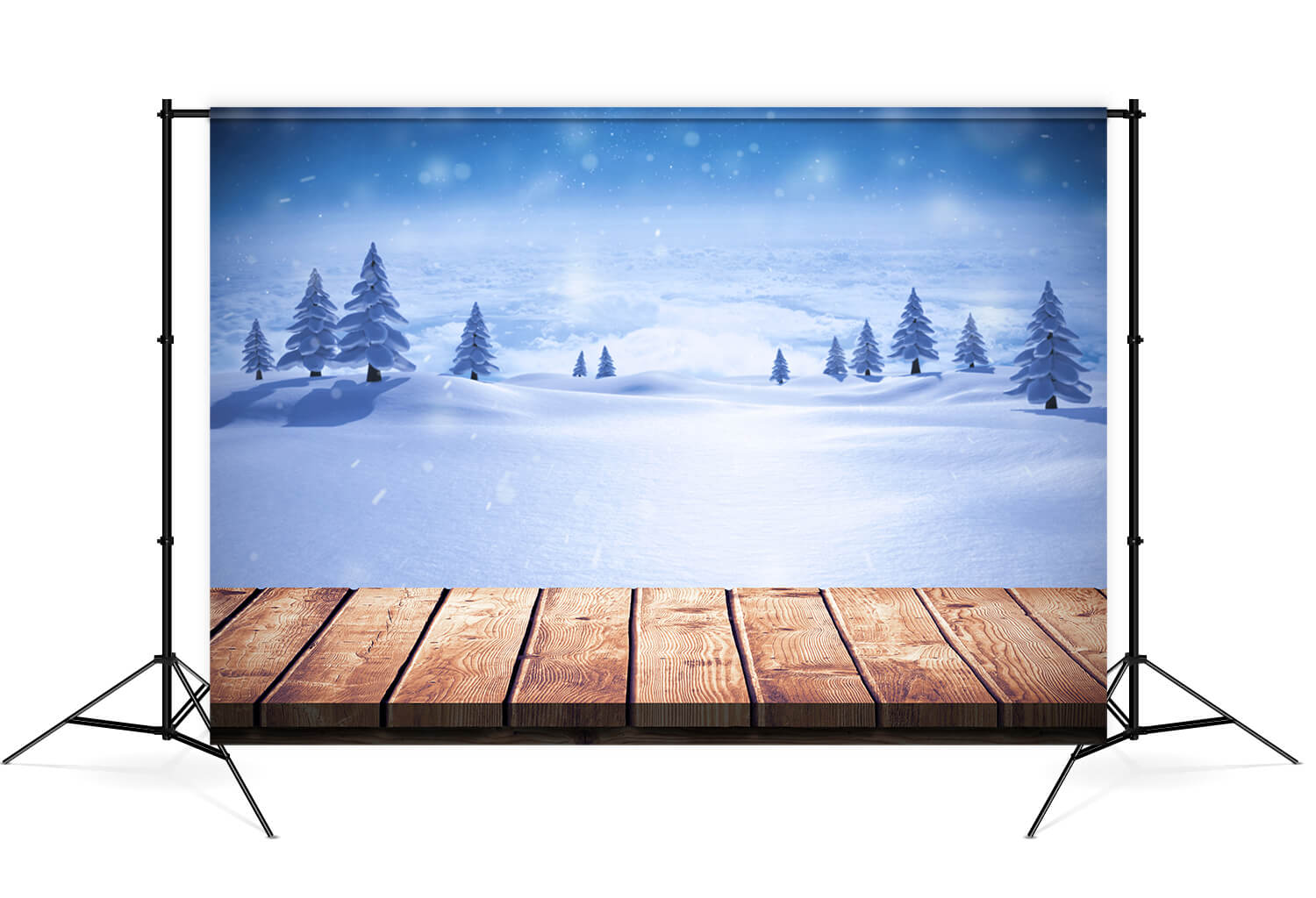 Winter Schnee Wald Bäume Fotografie Hintergrund M8-19