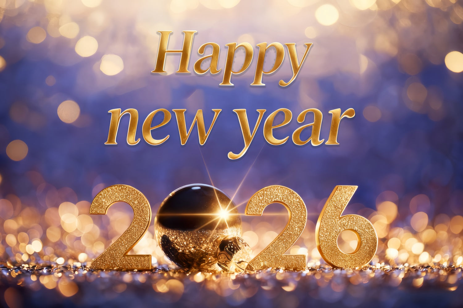 Neujahrshintergründe Goldener Schein Feier Zahlen Silvesterhintergrund MRR10-14