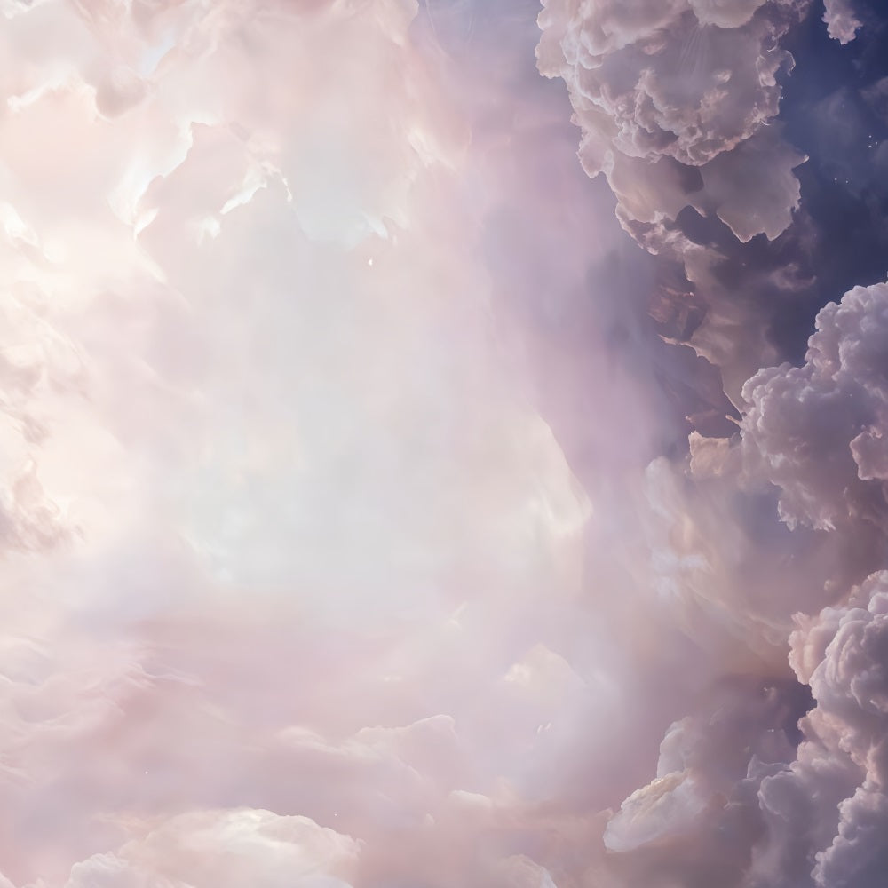 Wolken-Hintergrund Bewölkter Himmel Weiche Wolken Himmel-Fotohintergrund MRR10-56