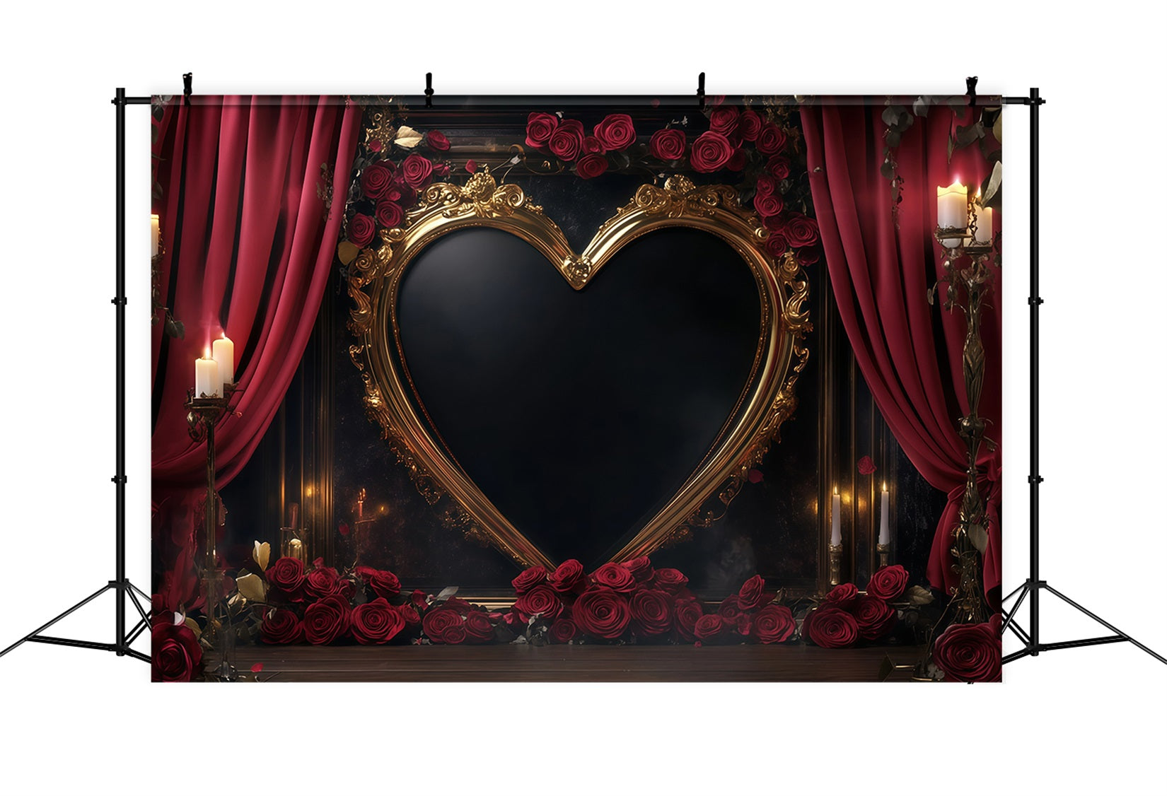 Valentinstag-Herz-Hintergrund Vintage-Liebesherz-Rahmen Valentinstag-Hintergrund MRR11-117