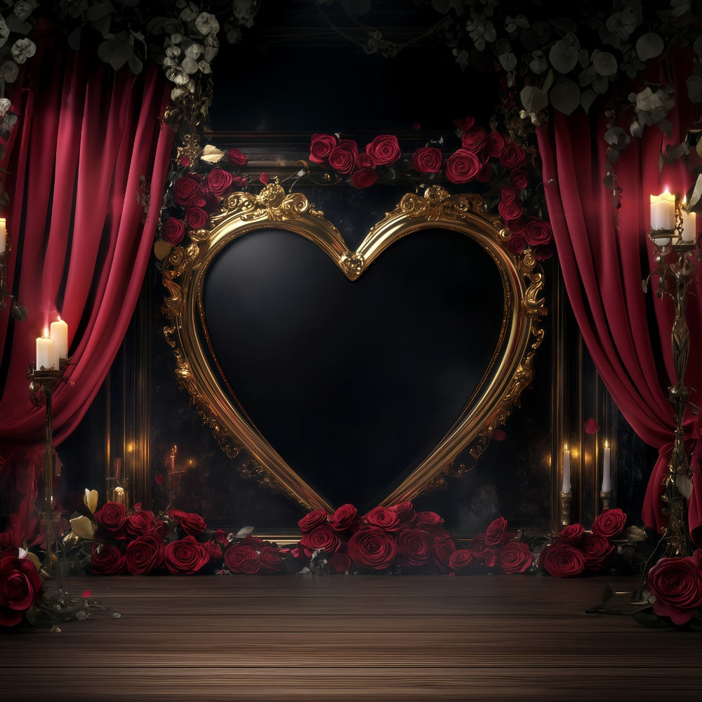 Valentinstag-Herz-Hintergrund Vintage-Liebesherz-Rahmen Valentinstag-Hintergrund MRR11-117