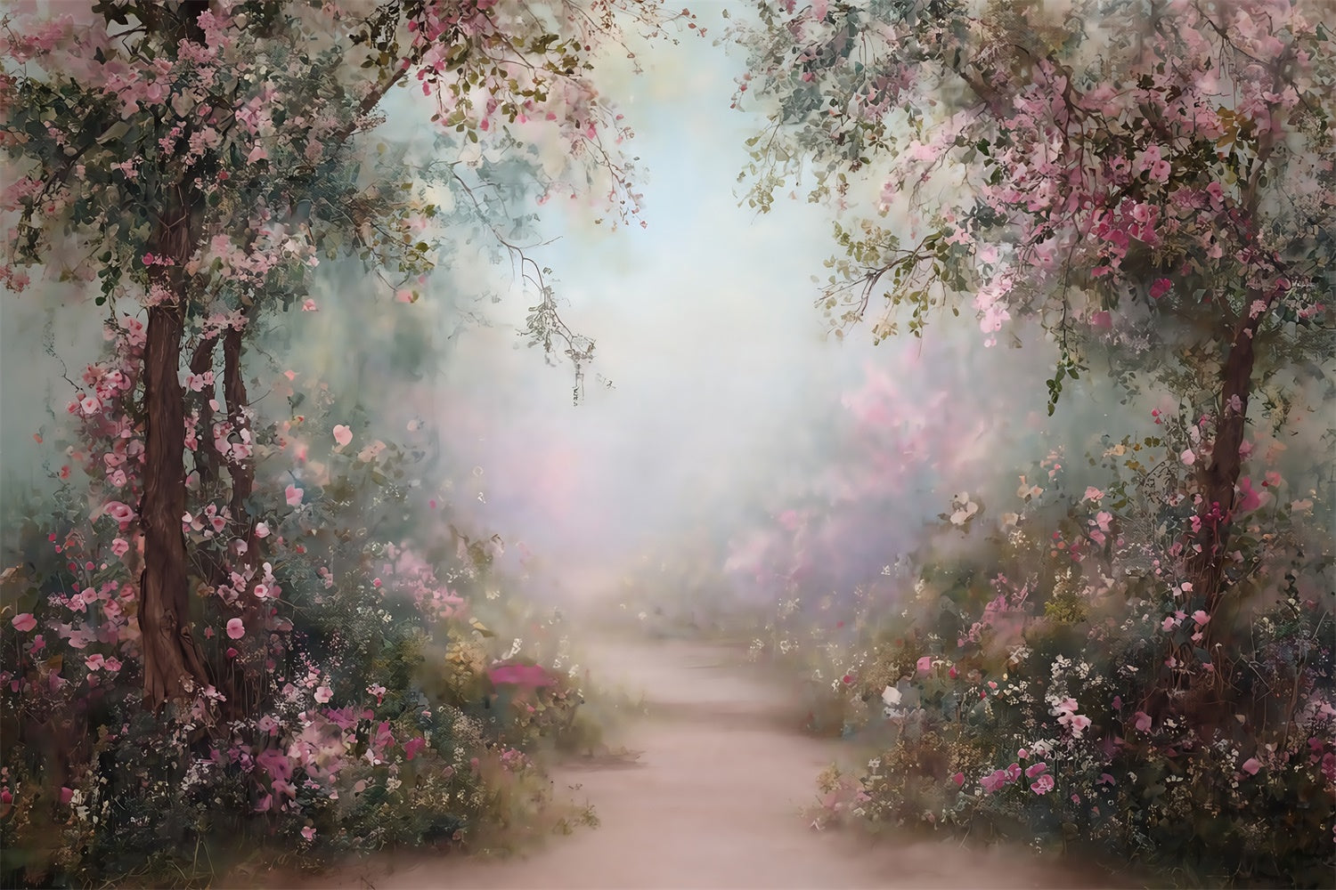Malerei Hintergrund Rosa Bloom Trail Beste Fotografie Hintergründe MRR7-183