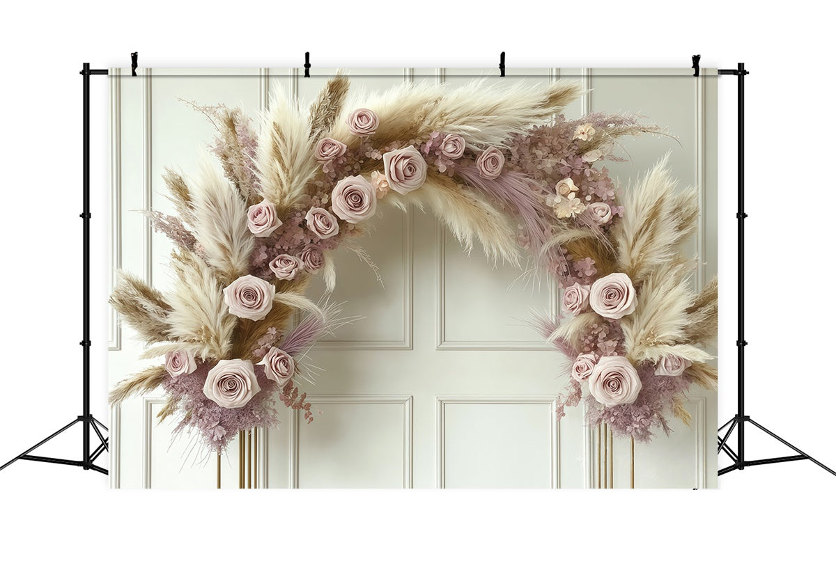 Boho Backdrop Fotografie Soft Bloom Harmony Fotohintergrund MRR7-275