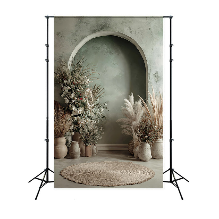 Bohemian Style Hintergrund Boho Botanical Nook Fotohintergrund MRR7-280