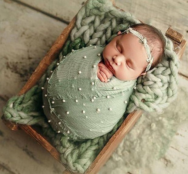 Newborn Long Ripple Wrap  Photography Props