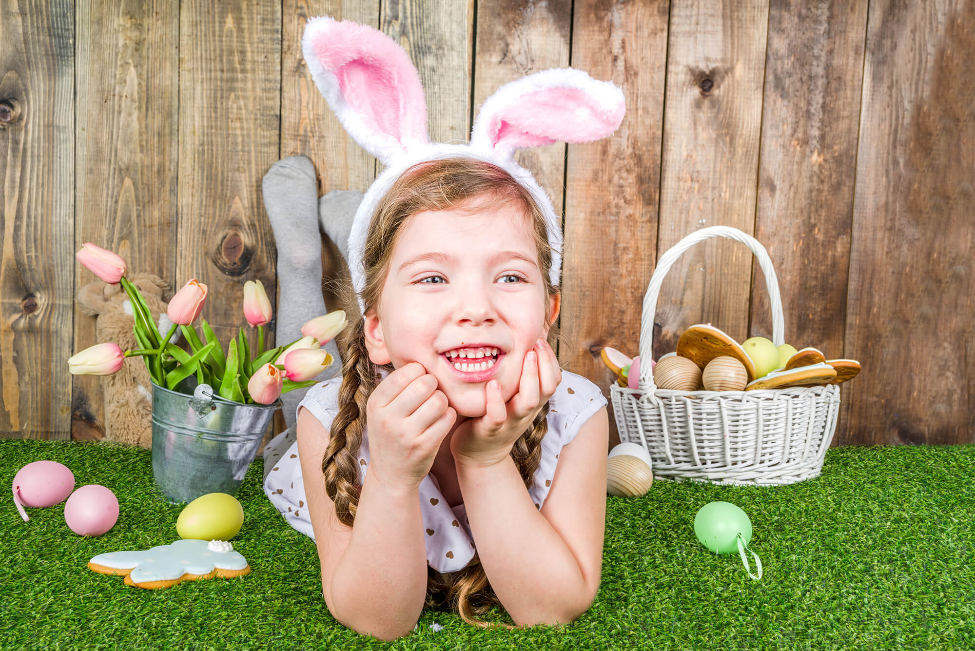 Frühlingsgrünes Gras Gummibodenmatte für die Fotografie RM12-53