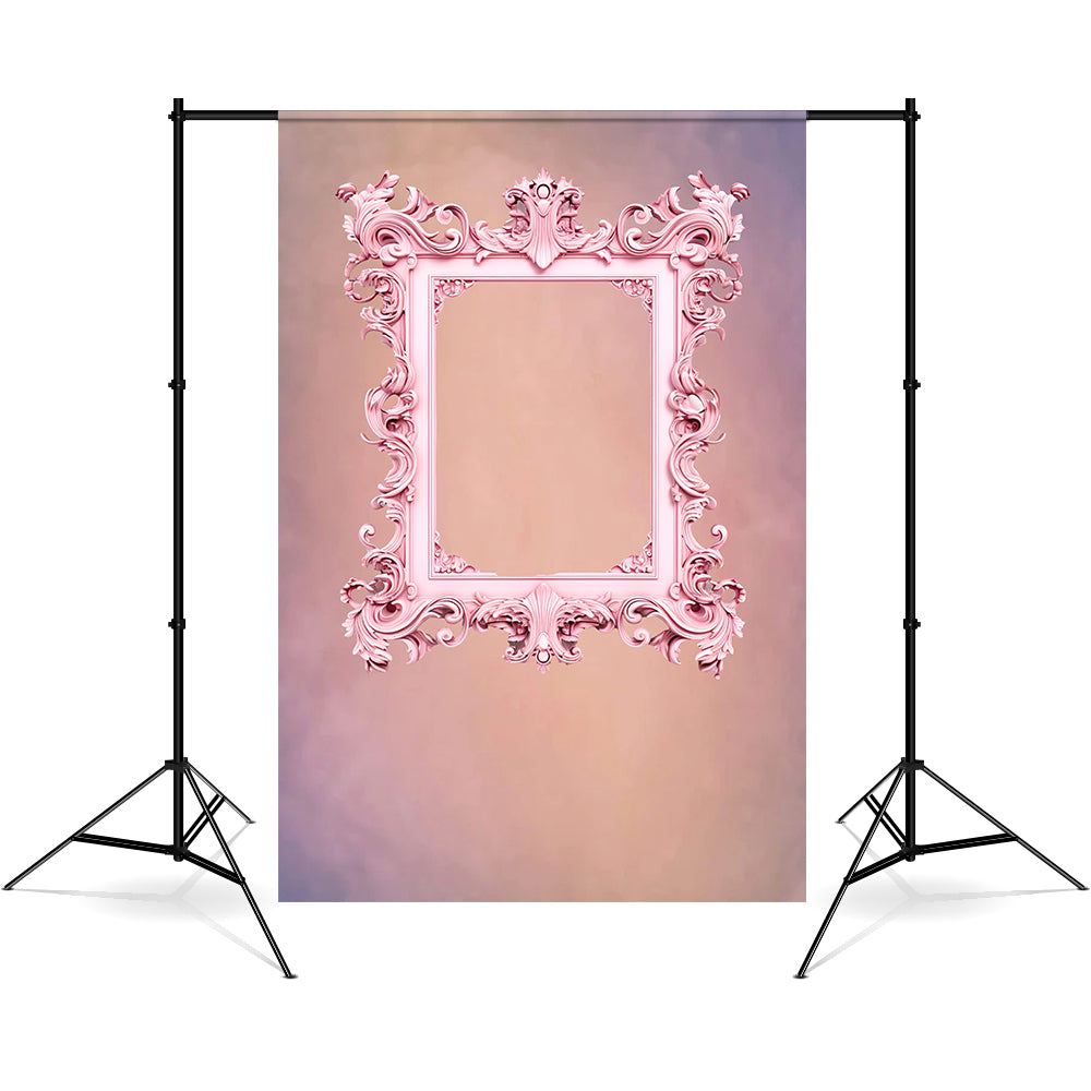 DBackdrop Kunst Fantasy Pink Fotorahmen Abstrakt Hintergrund RR4-47